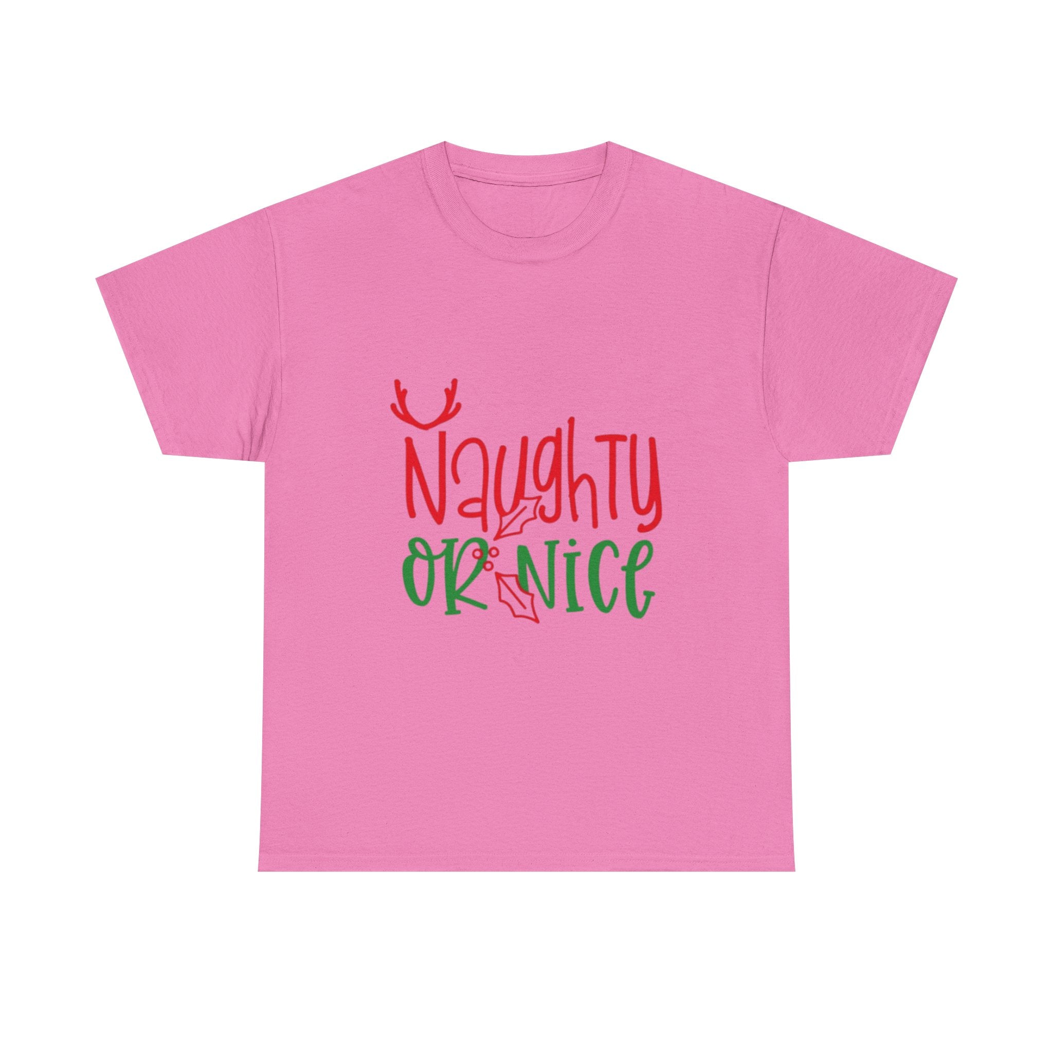 Naughty Or Nice Unisex Heavy Cotton T-Shirt
