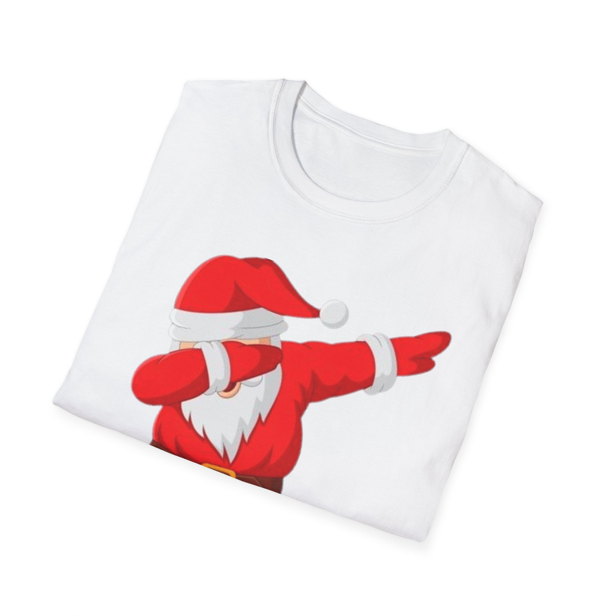 Dabbing Santa Unisex Softstyle T-Shirt