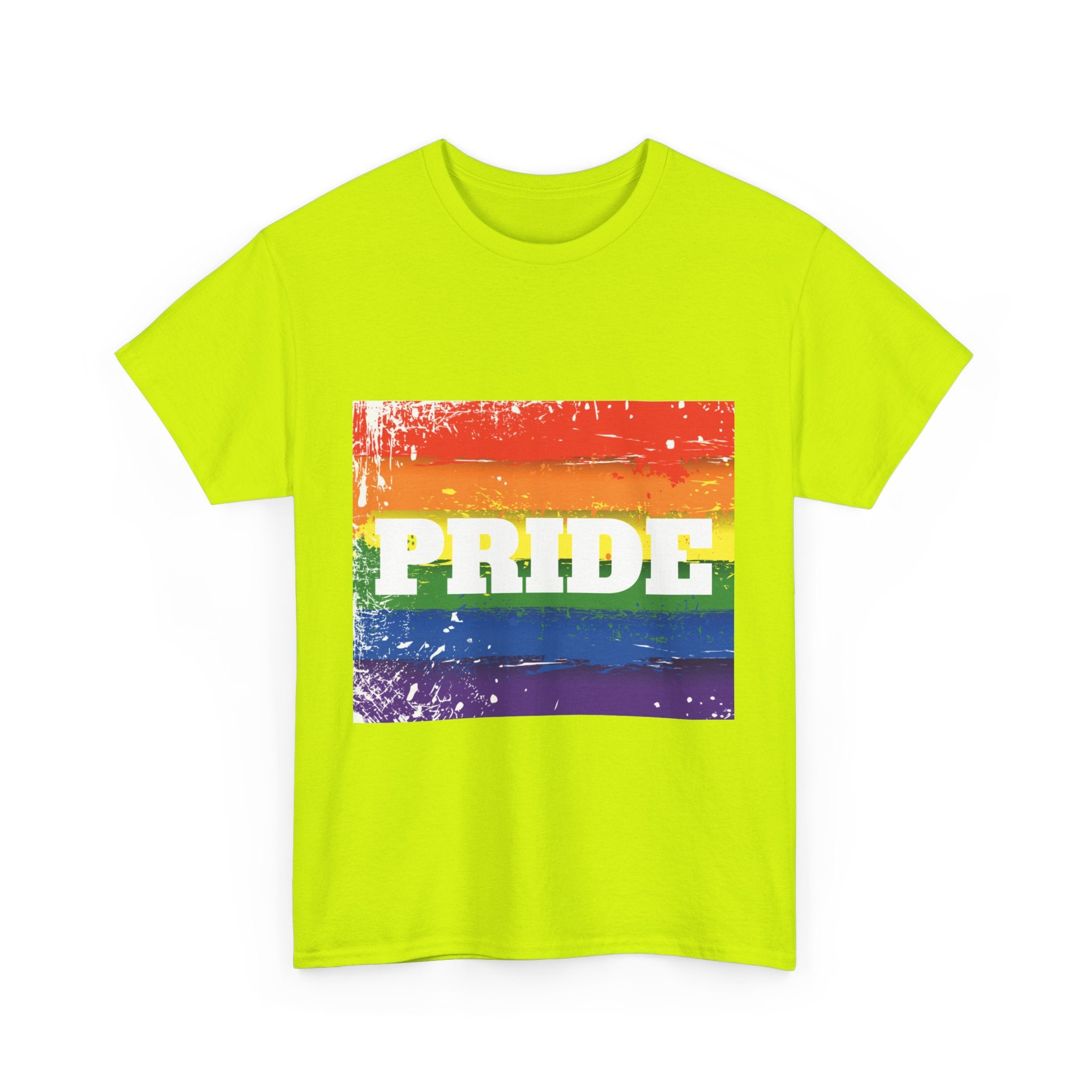 Pride Rainbow Unisex Heavy Cotton T-Shirt