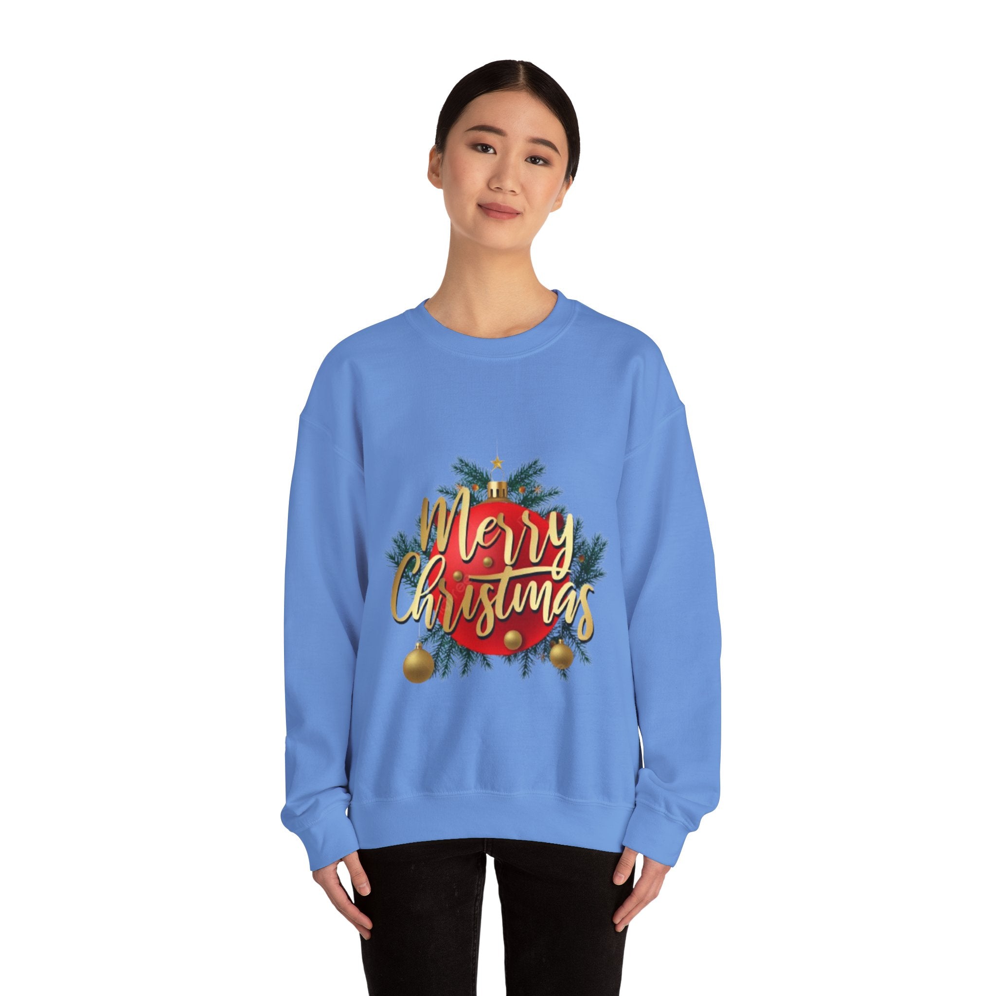 Merry Christmas Unisex Heavy Blend Crewneck Sweatshirt