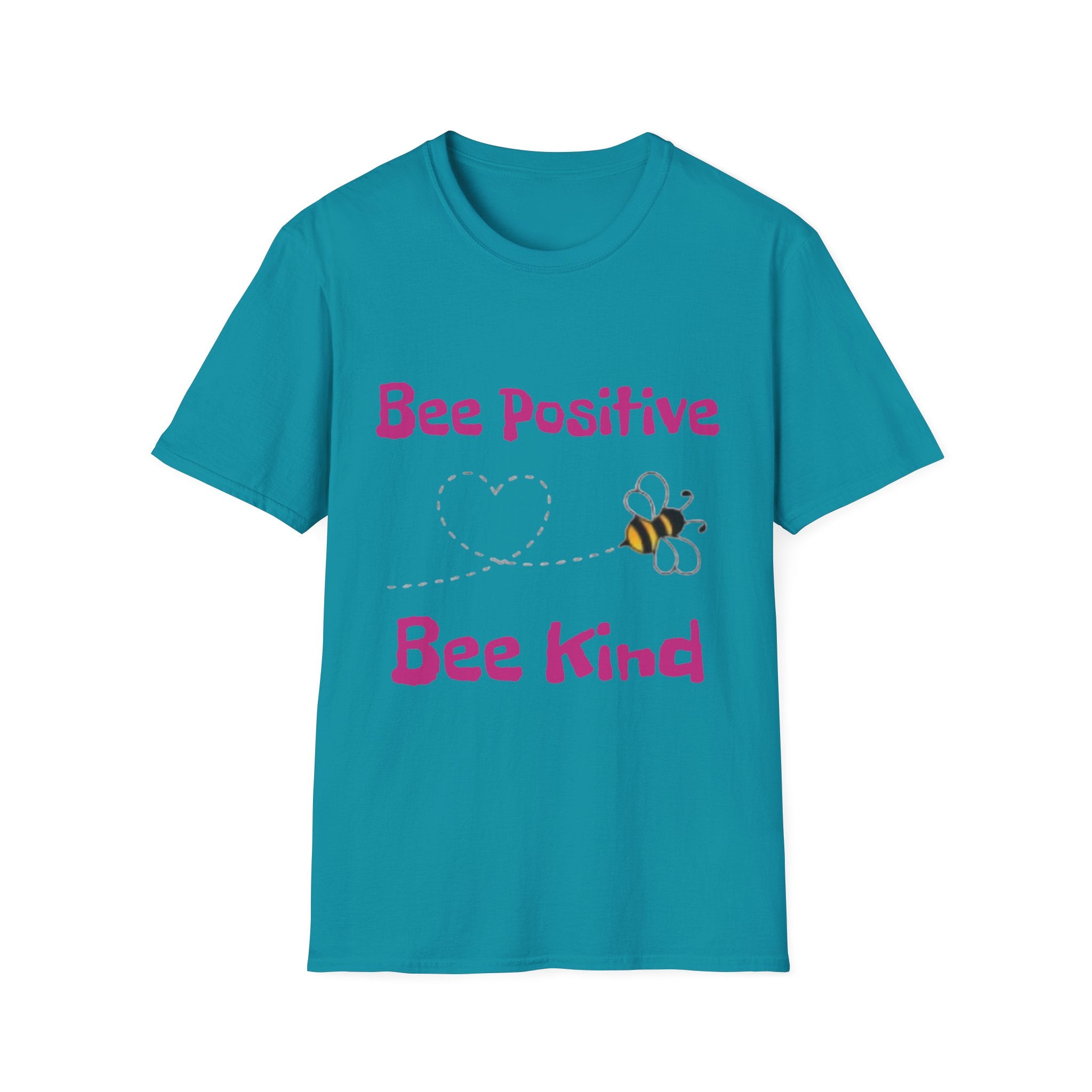 Bee Positive Bee Kind Unisex Softstyle T-Shirt