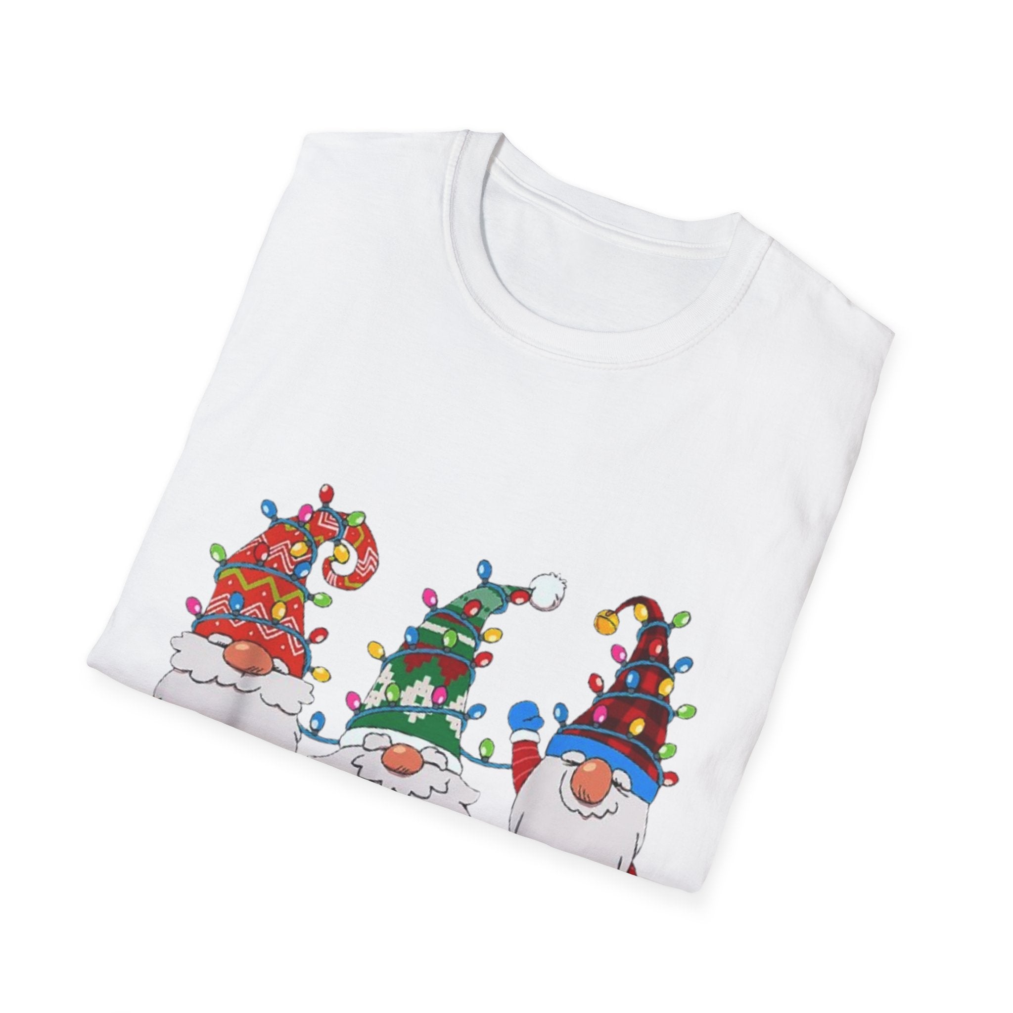 Christmas Gnome Unisex Softstyle T-Shirt