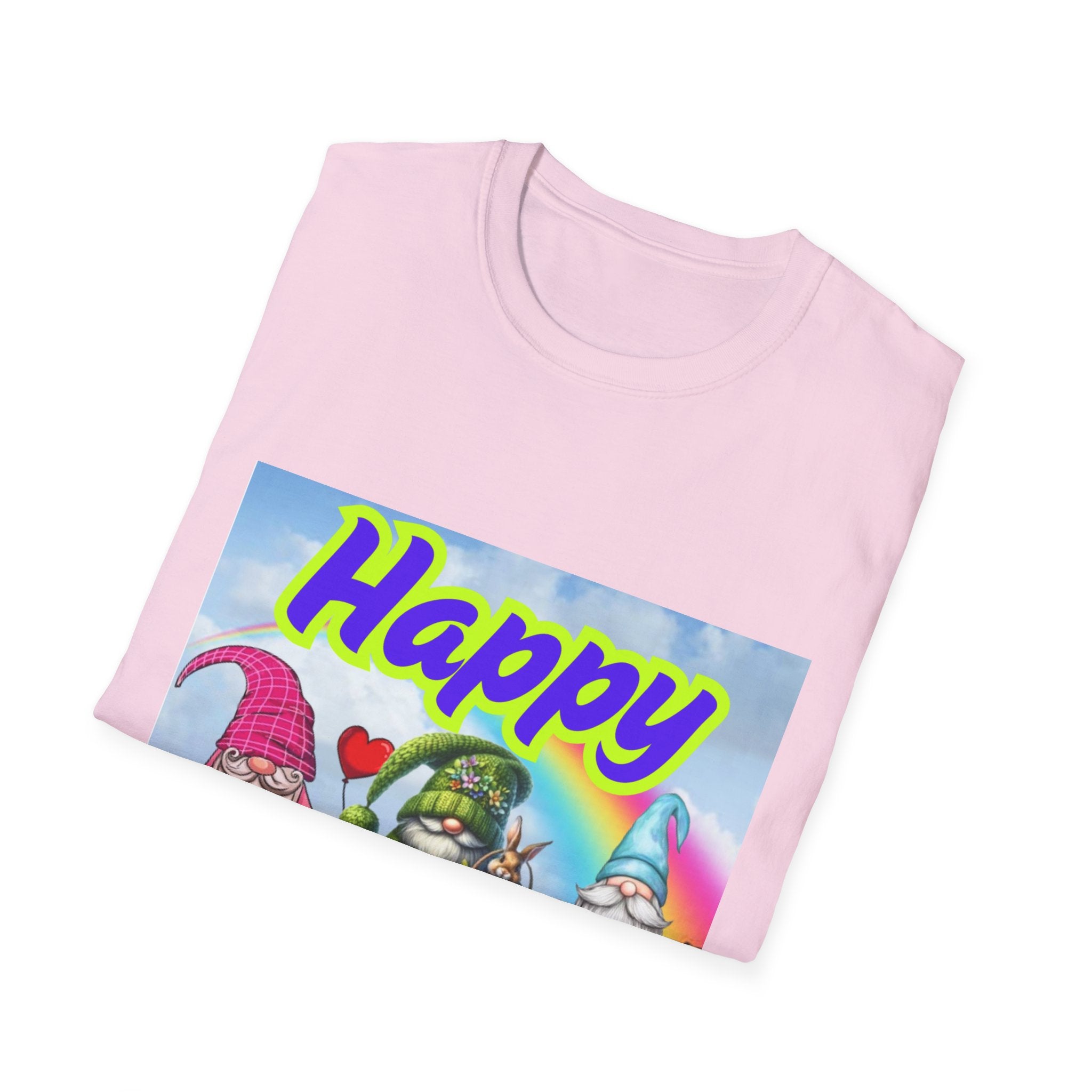 Happy Valenstpatster Unisex Softstyle T-Shirt