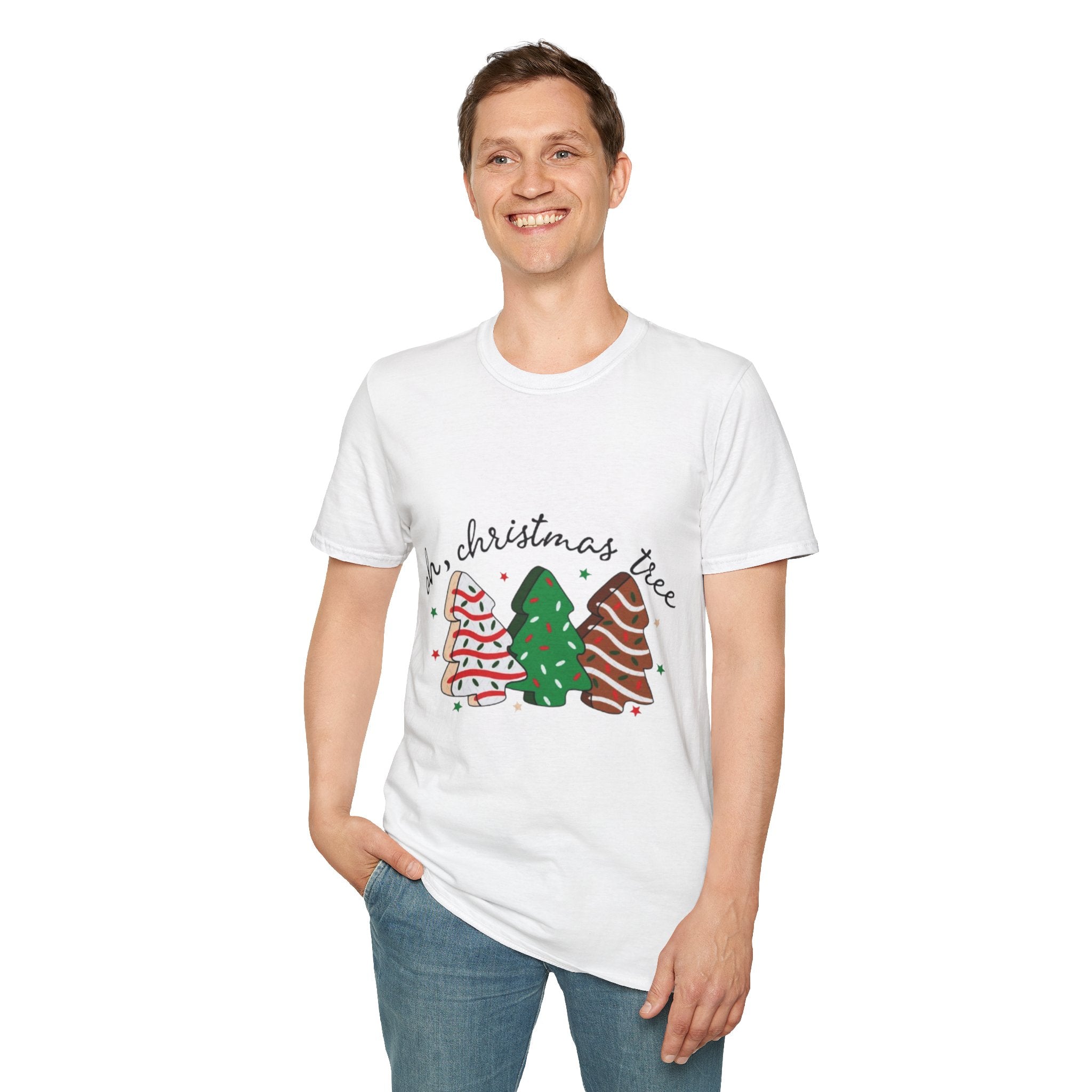 Oh Christmas Tree Unisex Softstyle T-Shirt