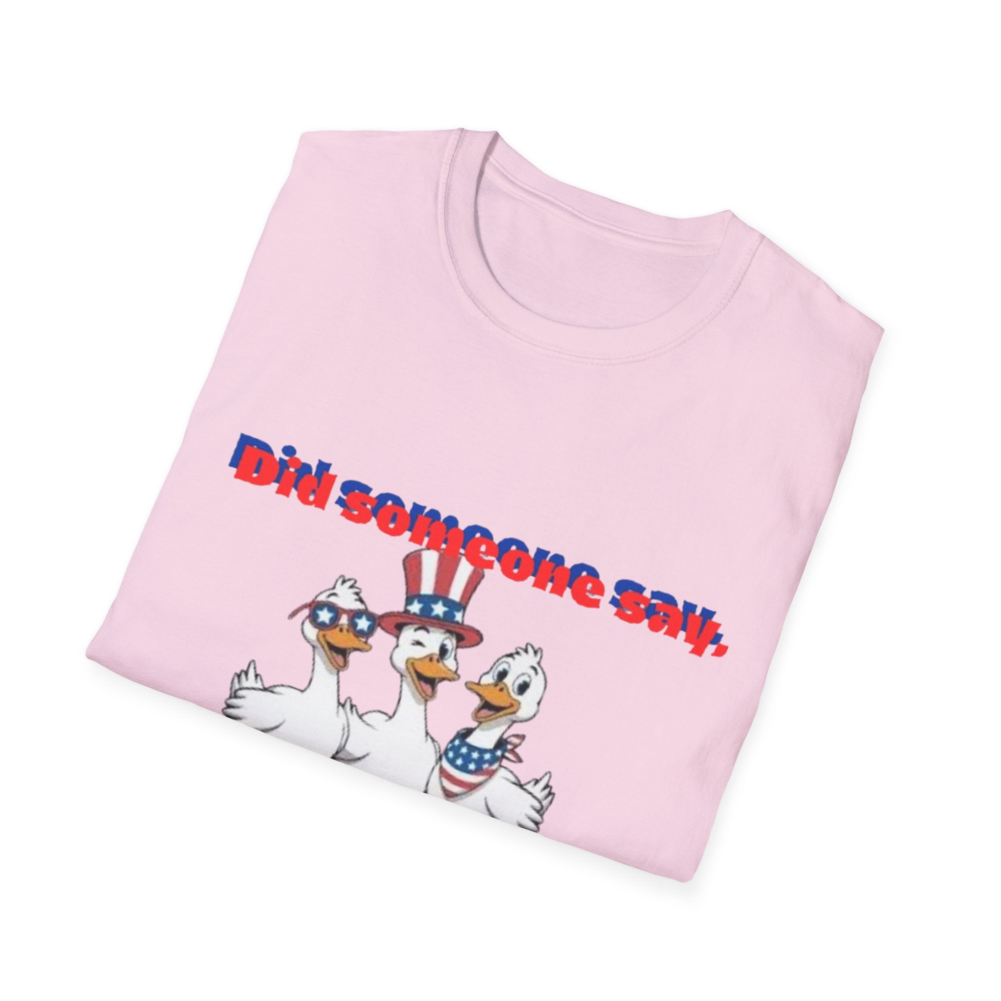 Firequackers Unisex Softstyle T-Shirt