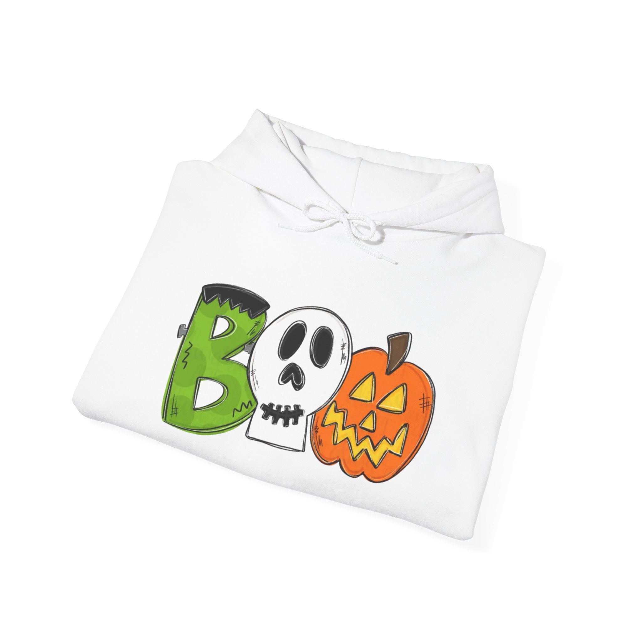 Halloween Boo Unisex Heavy Blend™ Hooded Sweatshirt