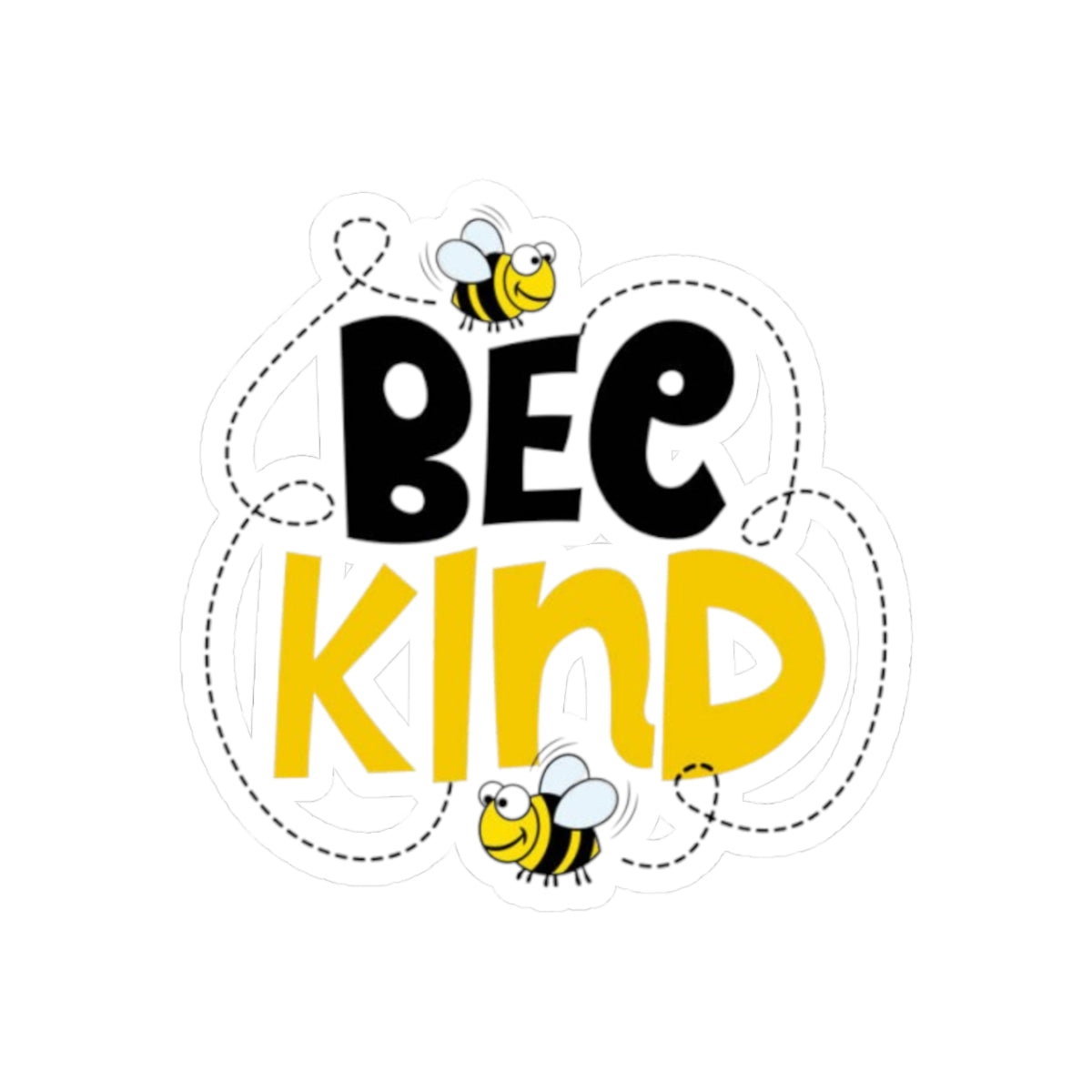 Bee Kind Kiss-Cut Sticker