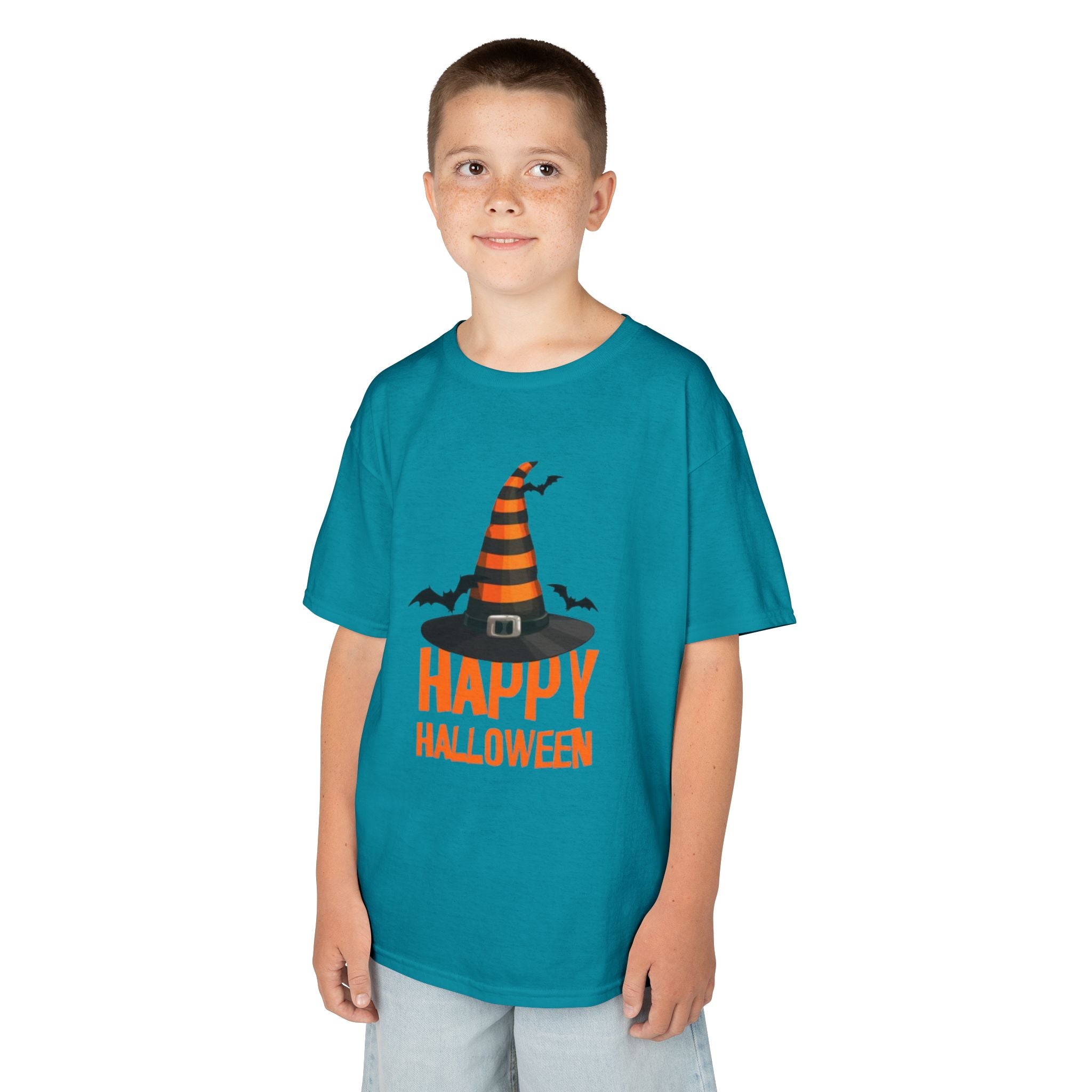 Happy Halloween Kids Heavy Cotton T-Shirt