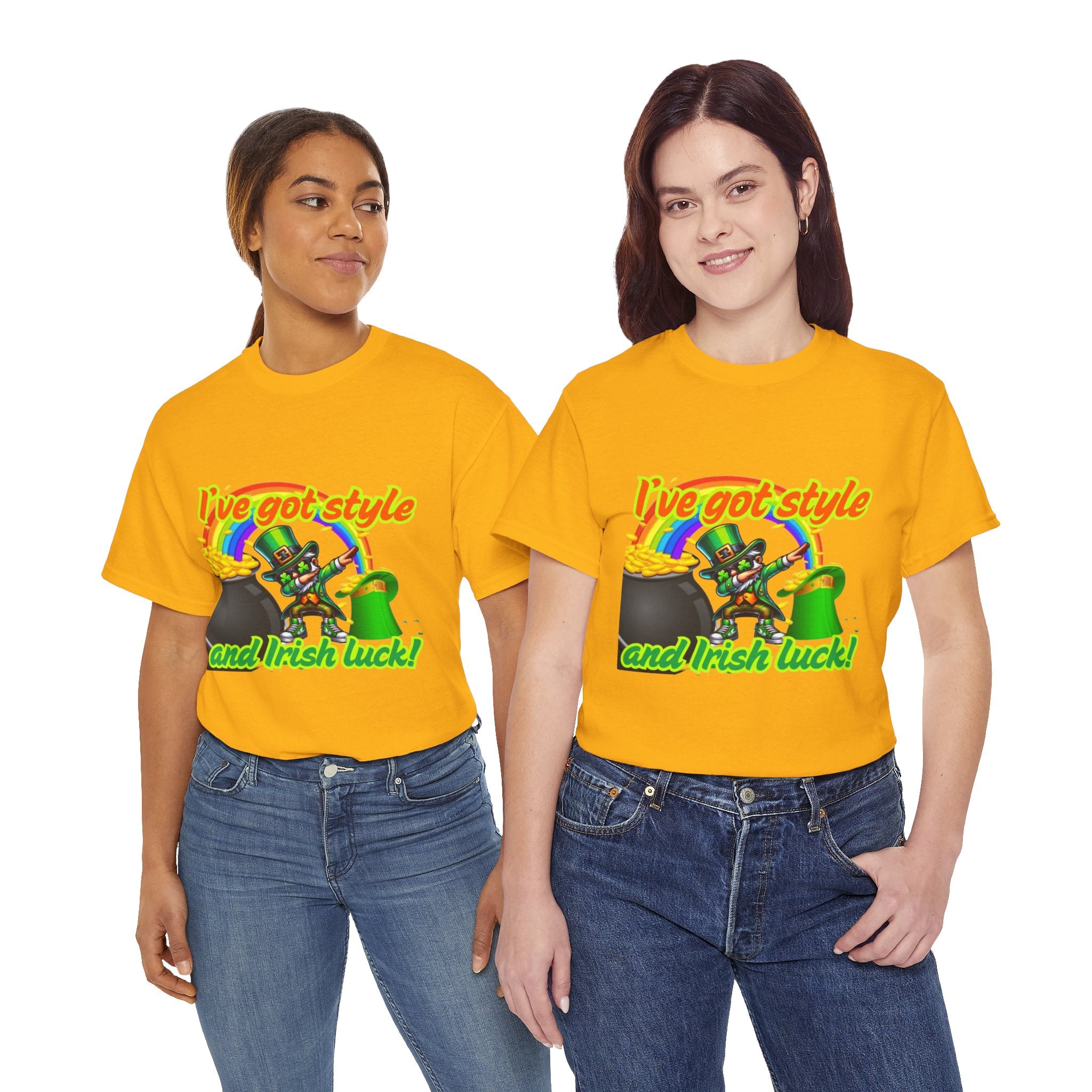 I've Got Style And Irish Luck Unisex Heavy Cotton T-Shirt