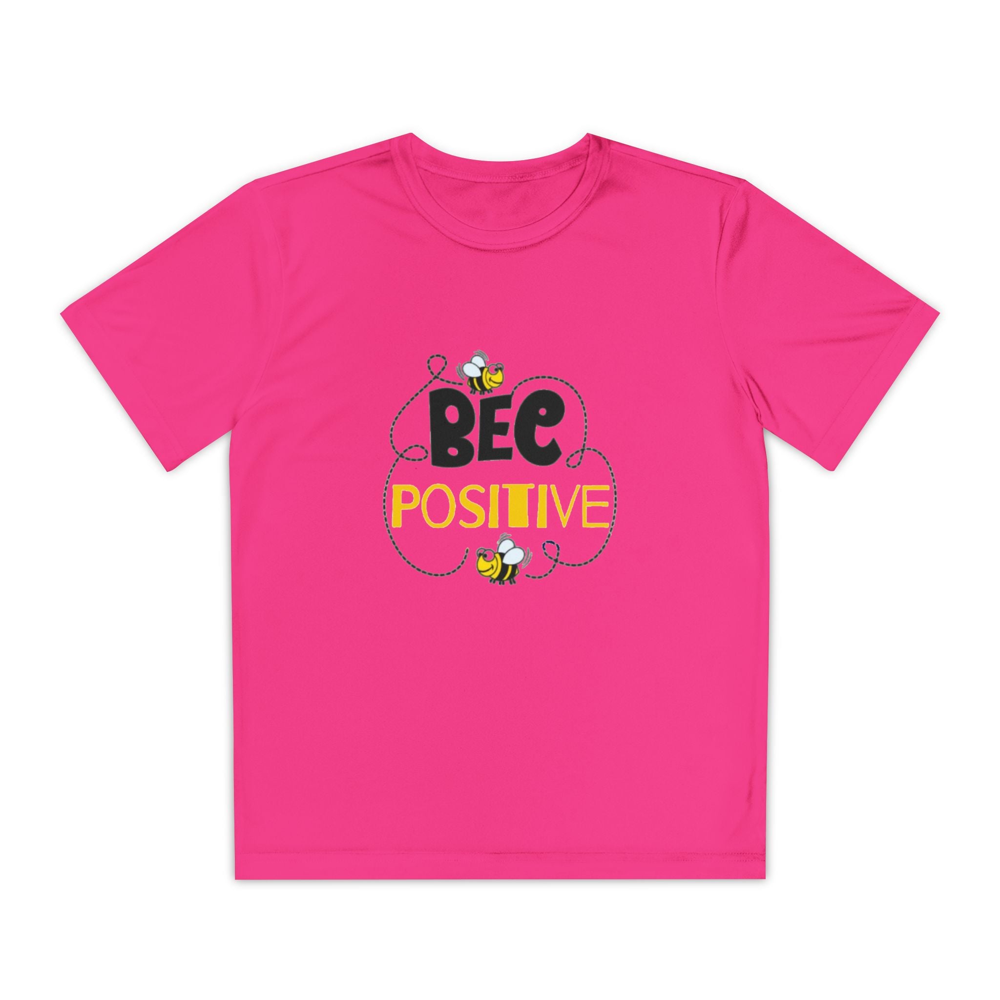 Bee Positive Youth Short Sleeve Competitor T-Shirt