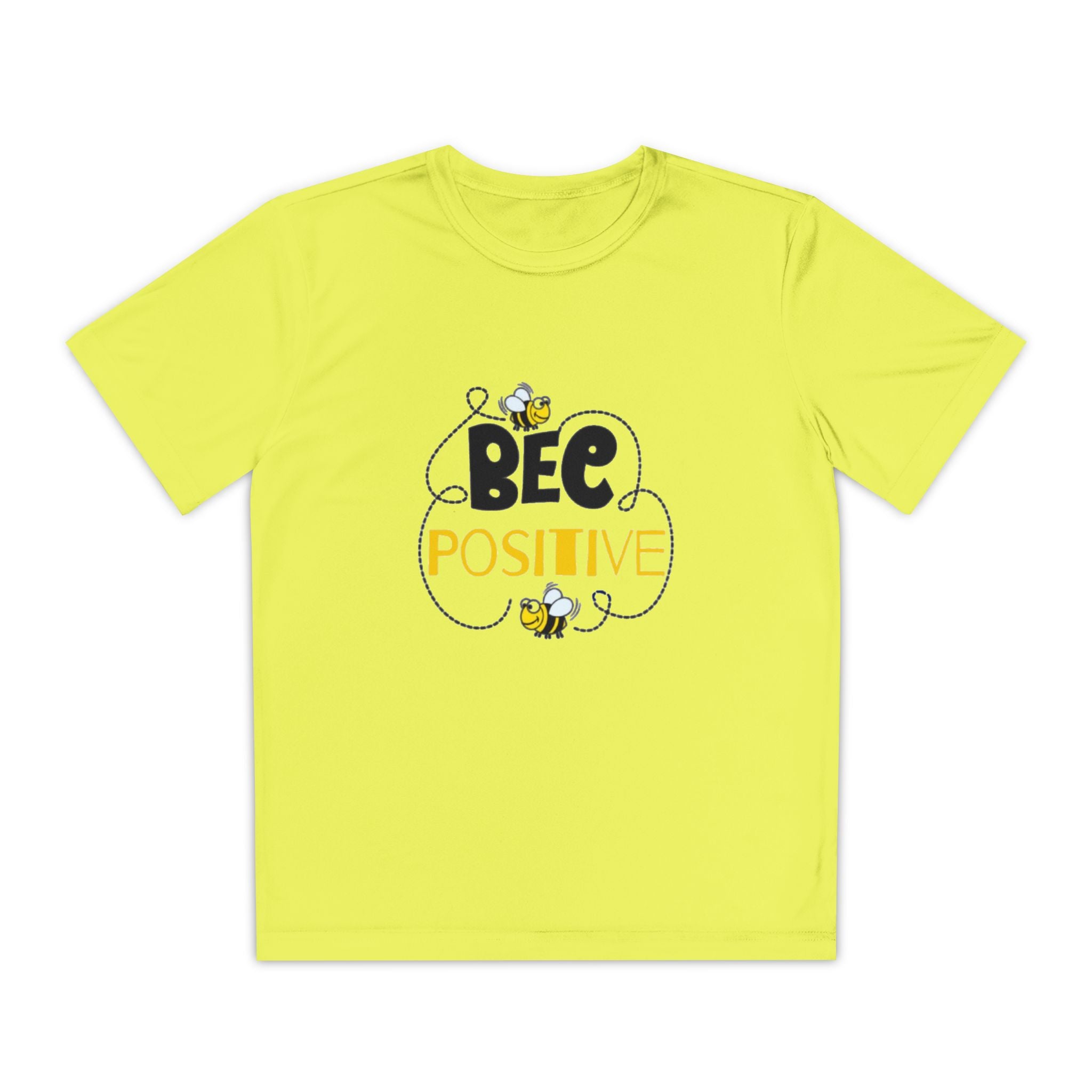 Bee Positive Youth Short Sleeve Competitor T-Shirt