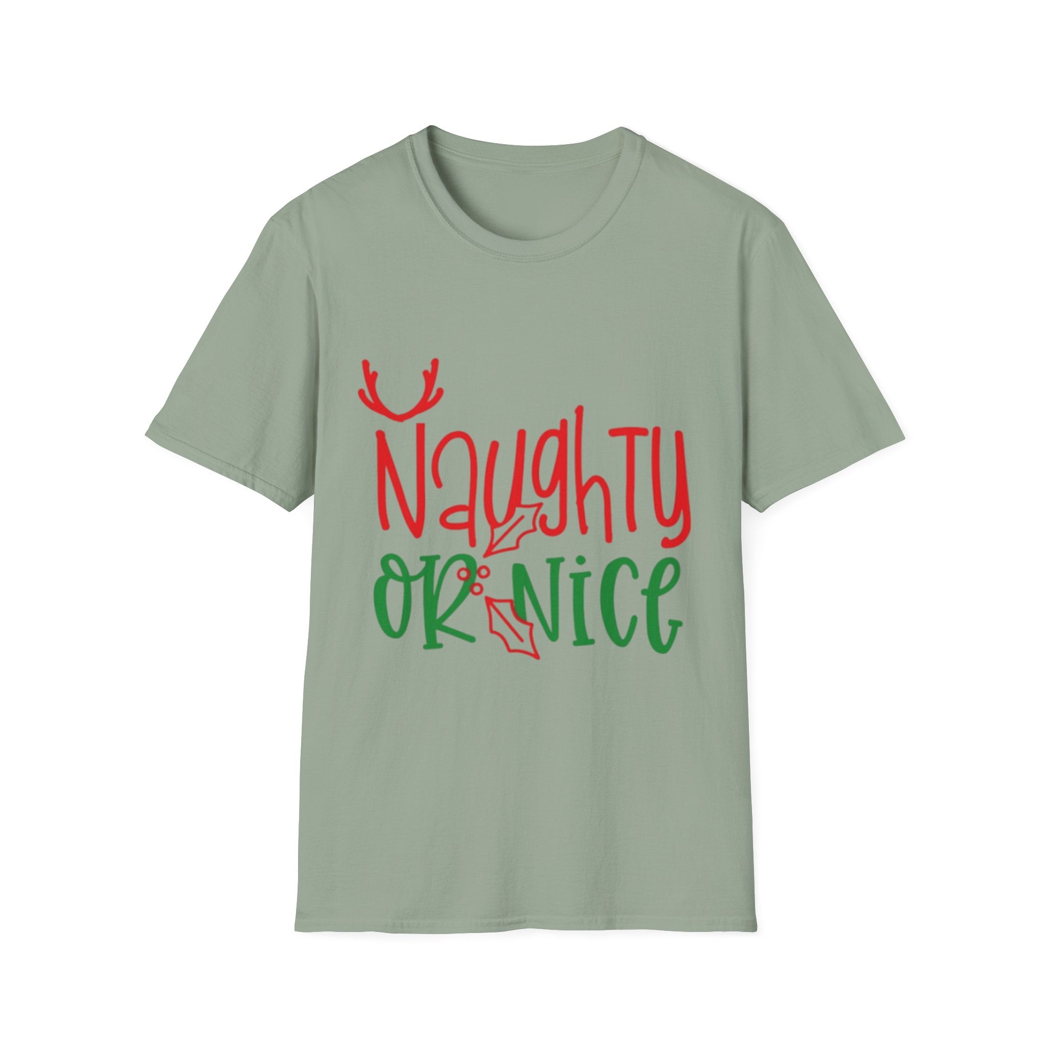 Naughty Or Nice Unisex Softstyle T-Shirt