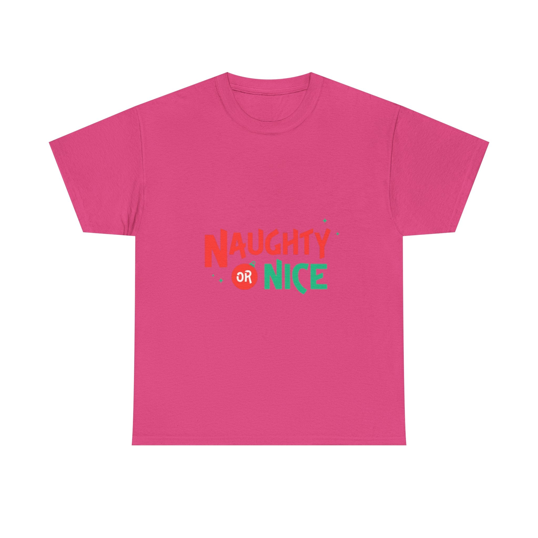 Naughty Or Nice Unisex Heavy Cotton T-Shirt
