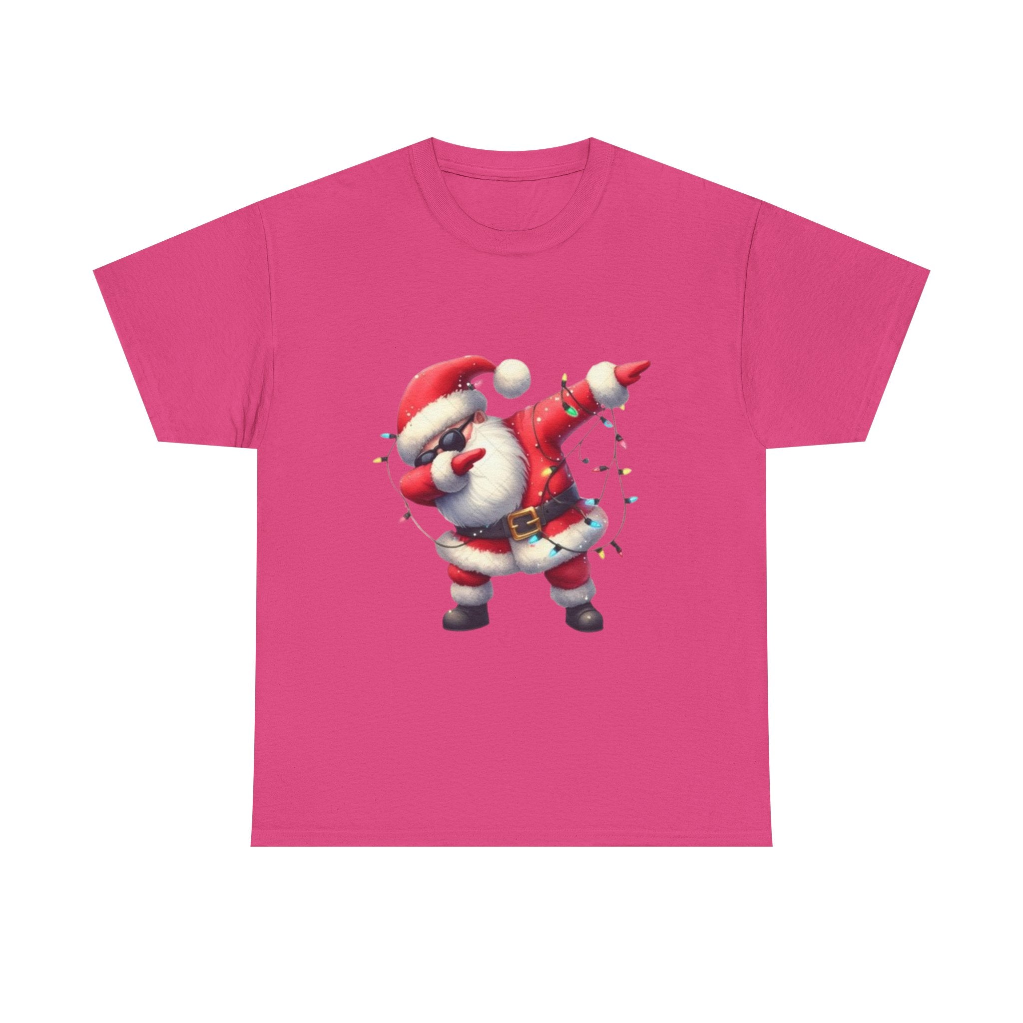 Dabbing Santa Unisex Heavy Cotton T-Shirt
