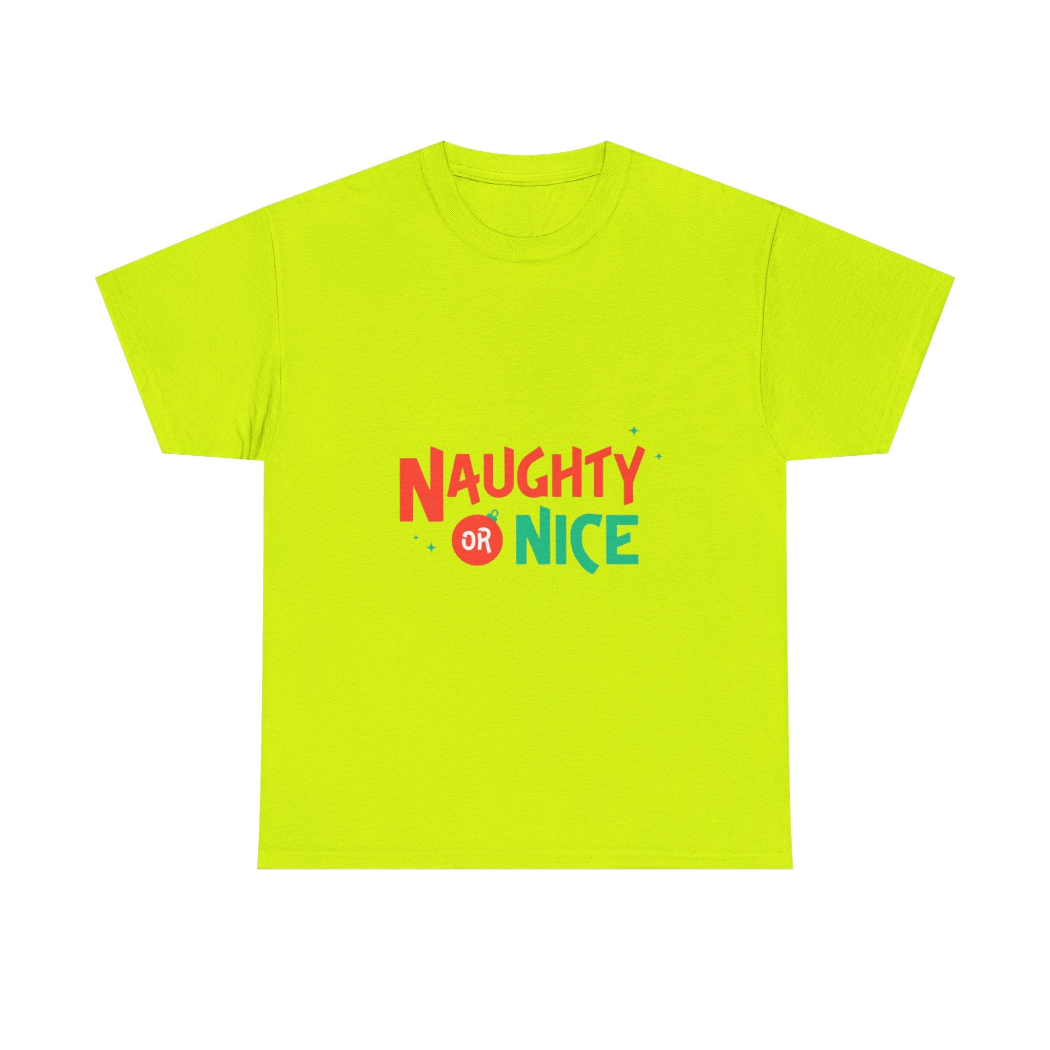 Naughty Or Nice Unisex Heavy Cotton T-Shirt