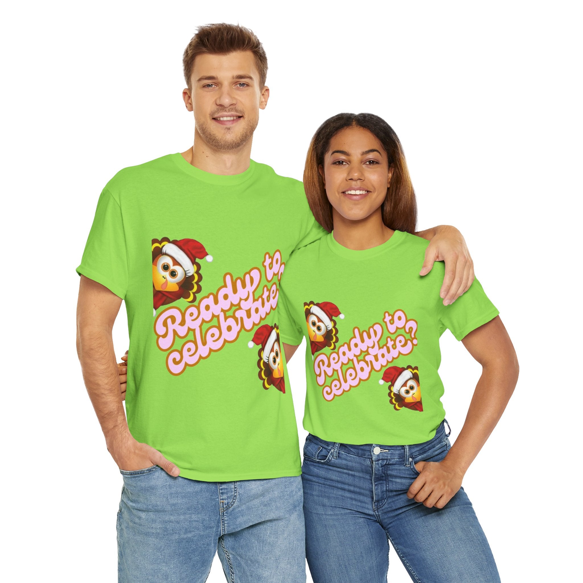 Ready To Celebrate? Unisex Heavy Cotton T-Shirt