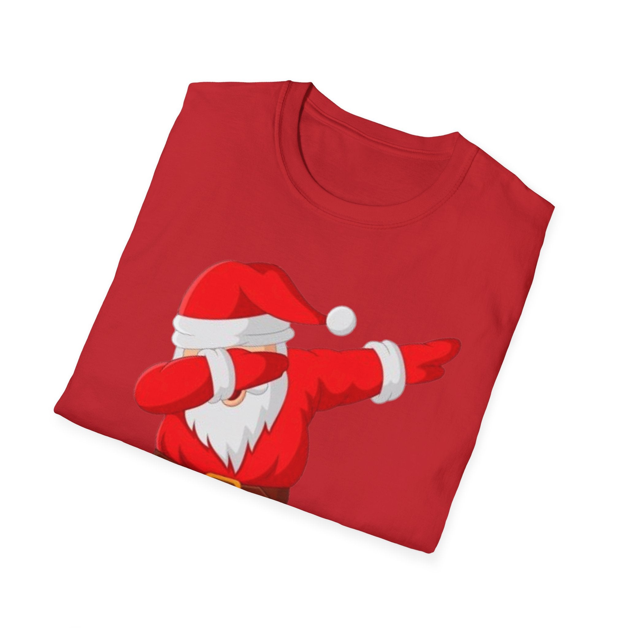 Dabbing Santa Unisex Softstyle T-Shirt