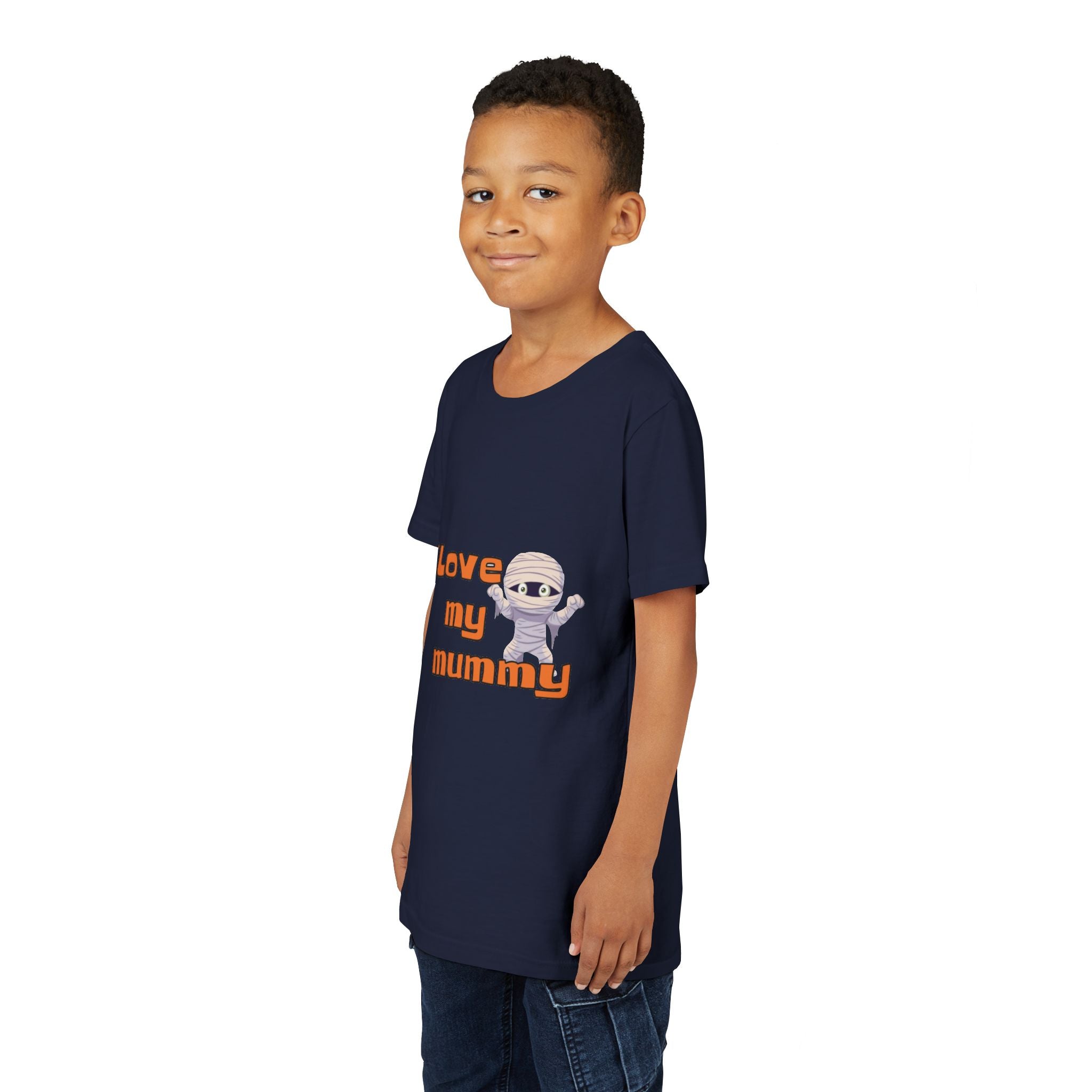 I Love My Mummy Youth Short Sleeve T-Shirt