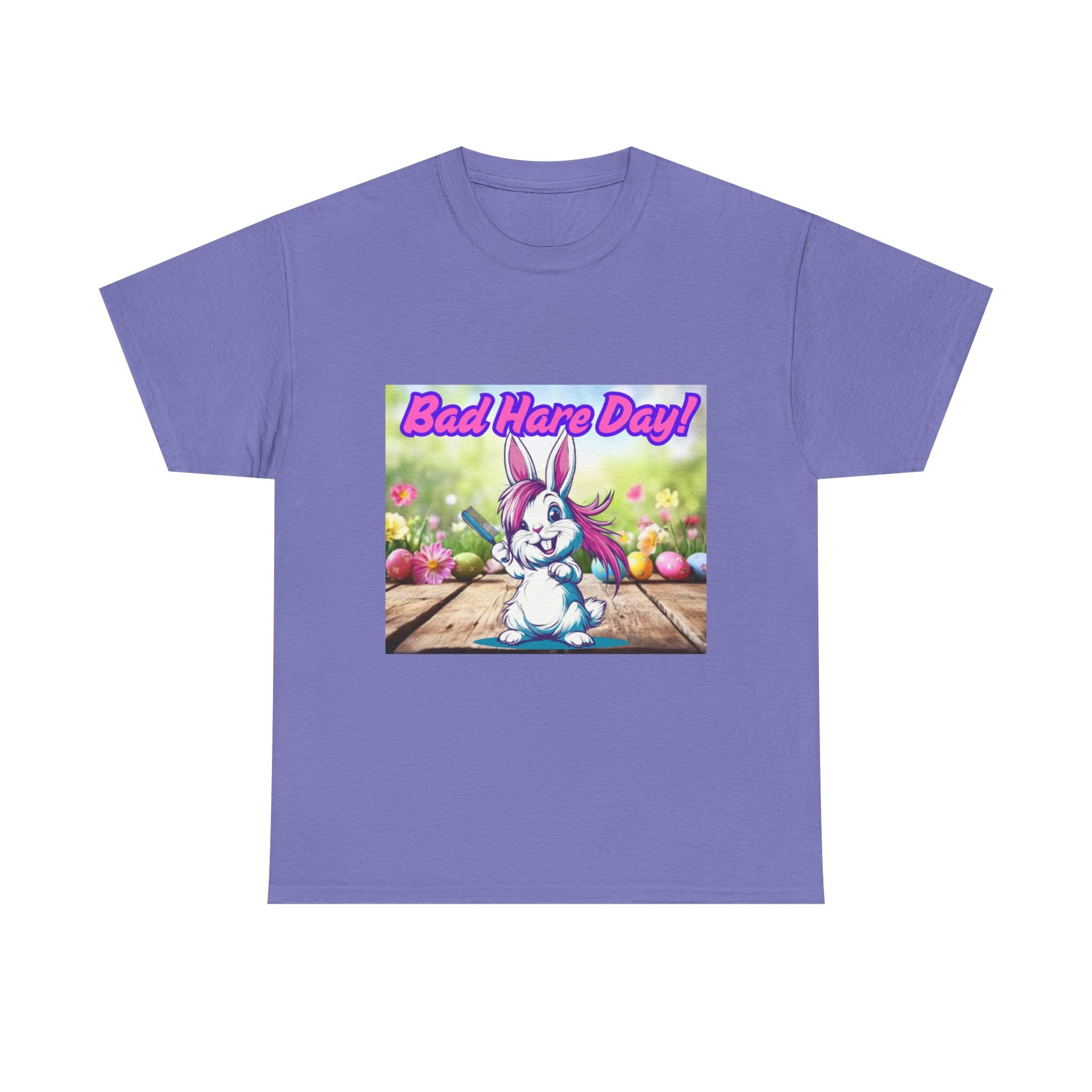 Bad Hare Day Unisex Heavy Cotton T-Shirt