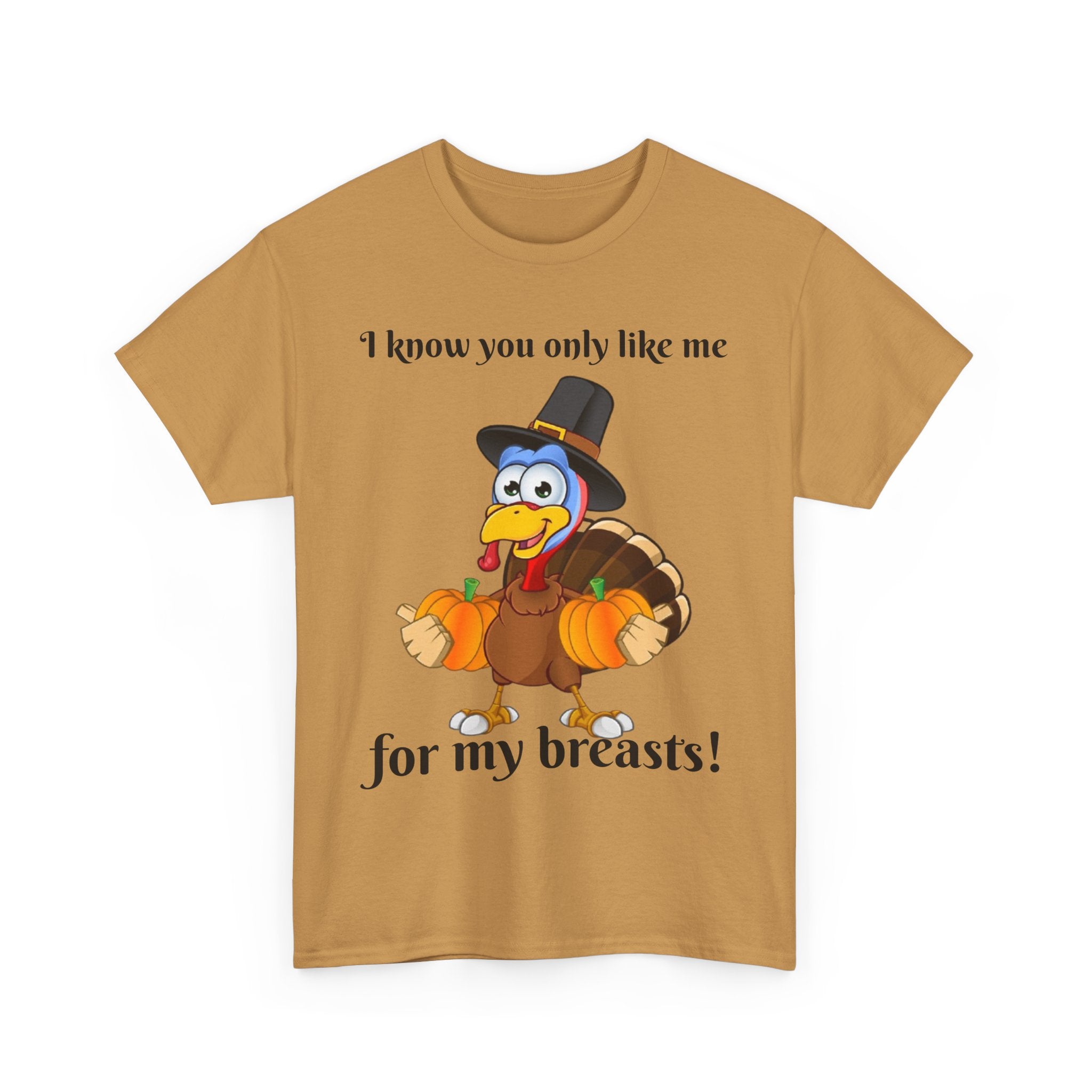 I Know You Only Like Me For My Breasts! Unisex Heavy Cotton T-Shirt