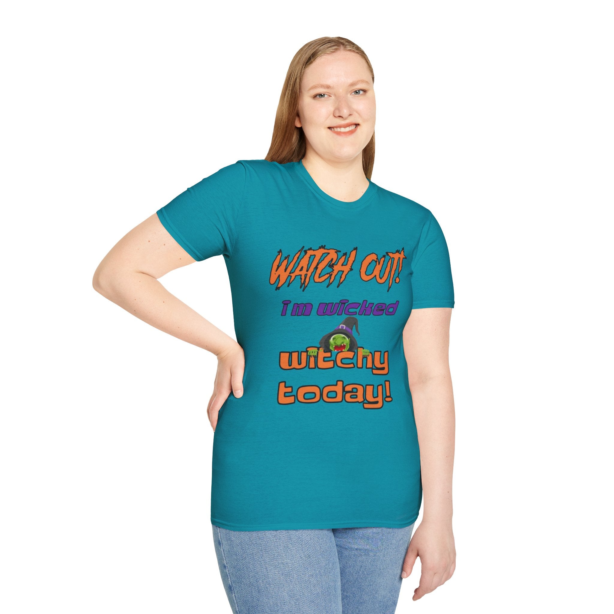 Watch Out I'm Wicked Witchy Today Unisex Softstyle T-Shirt