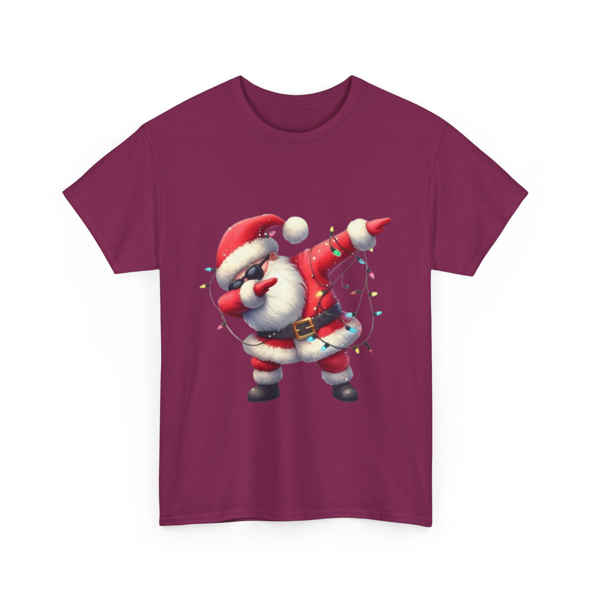 Dabbing Santa Unisex Heavy Cotton T-Shirt