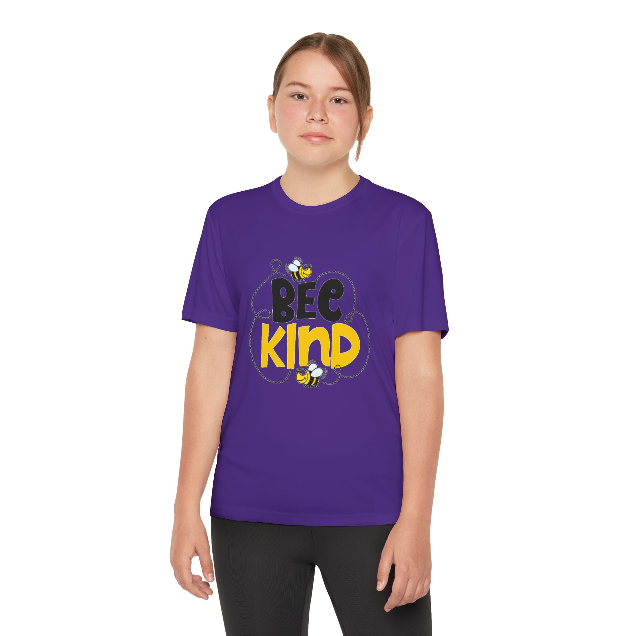 Bee Kind Youth Competitor Short Sleeve T-Shirt