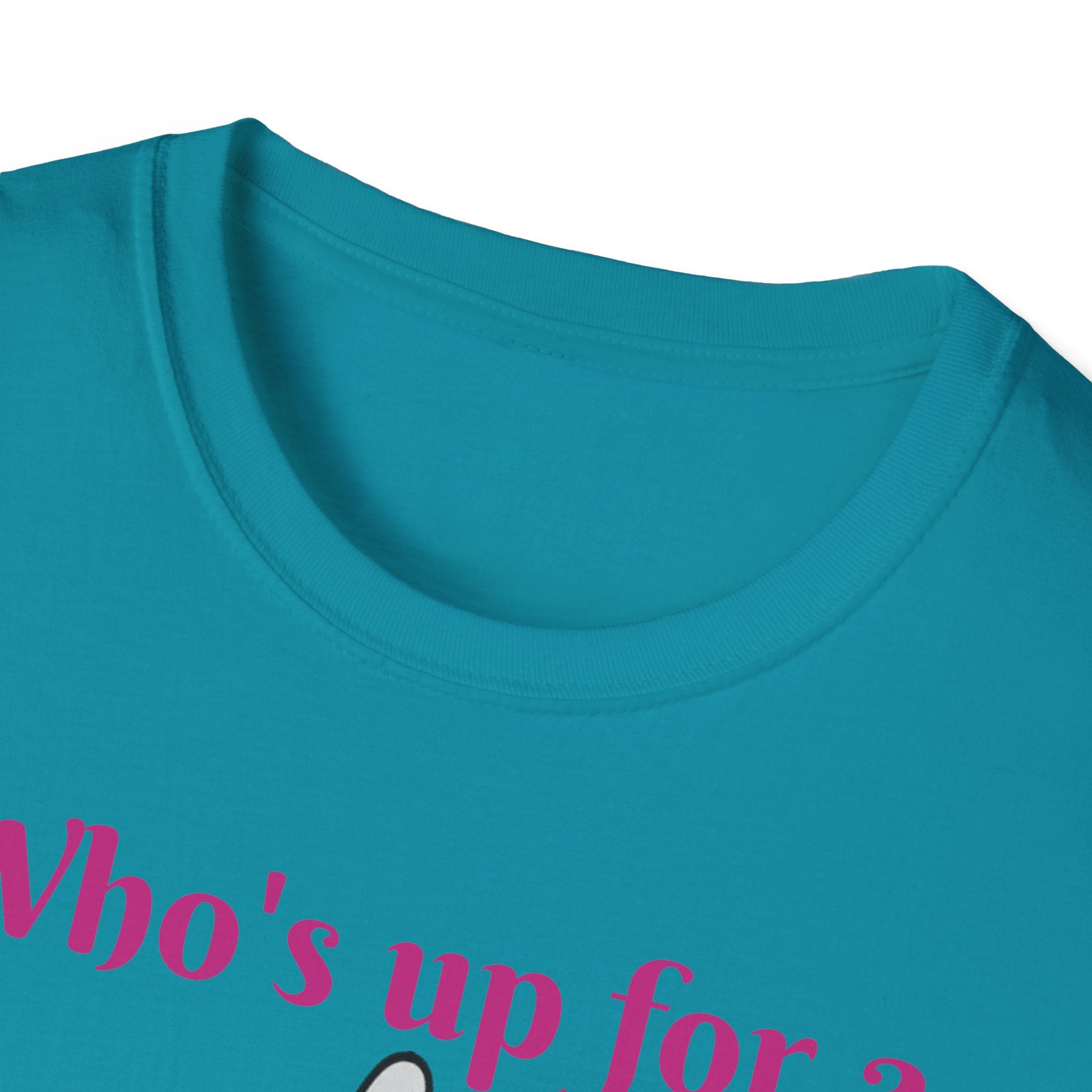 Who's Up For A Treasure Hunt Bunny Unisex Softstyle T-Shirt