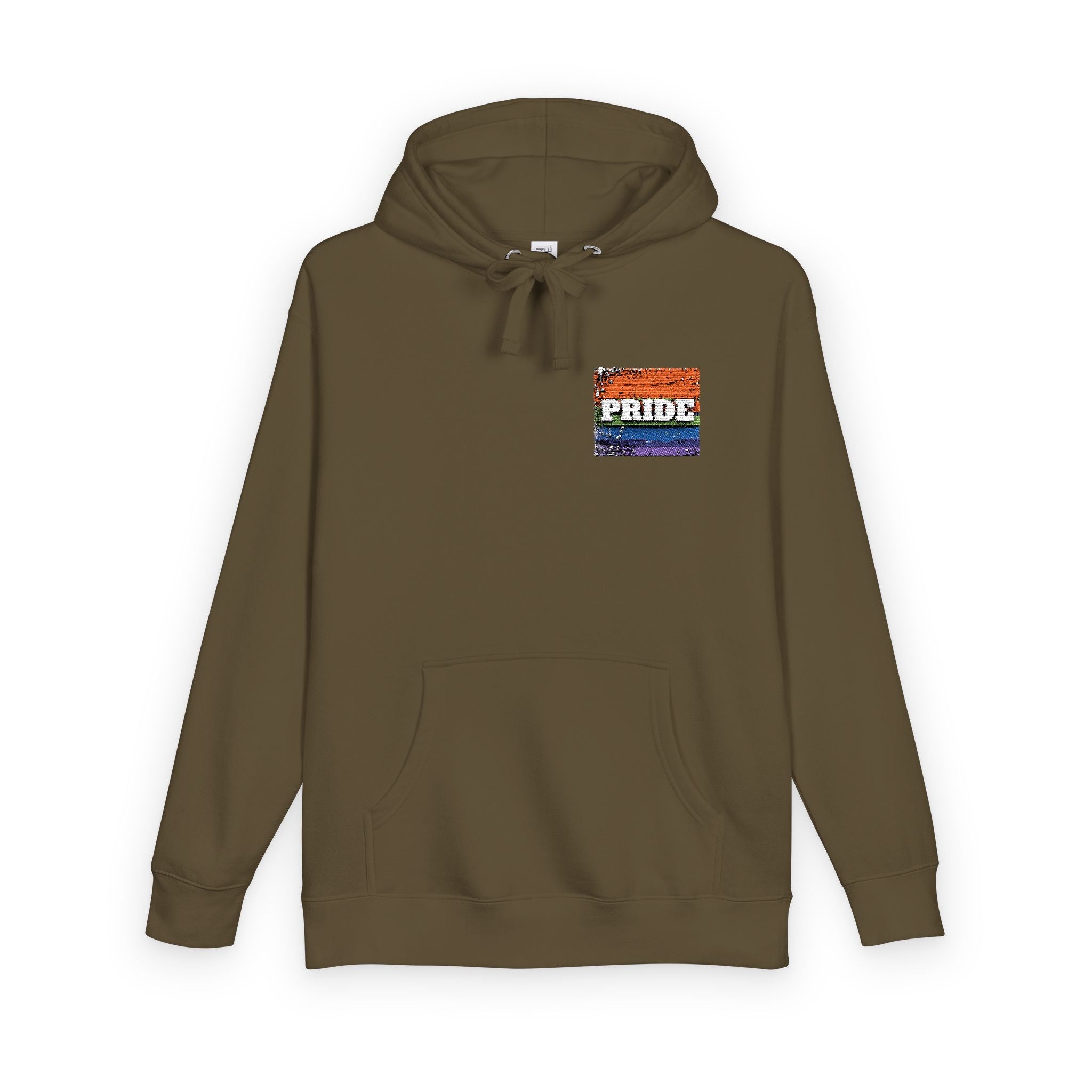 Pride Rainbow Unisex Fleece Hoodie