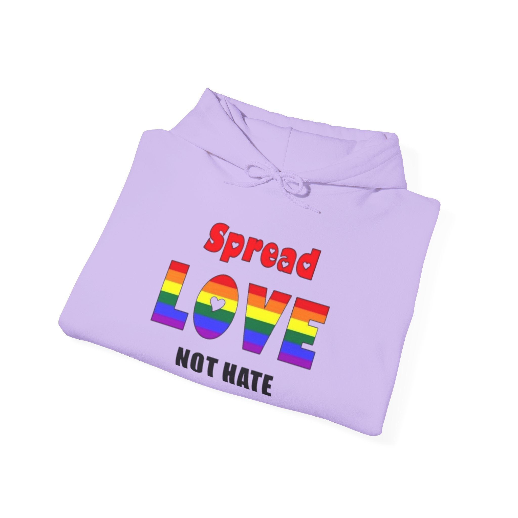 Spread Love Not Hate Unisex Hoodie