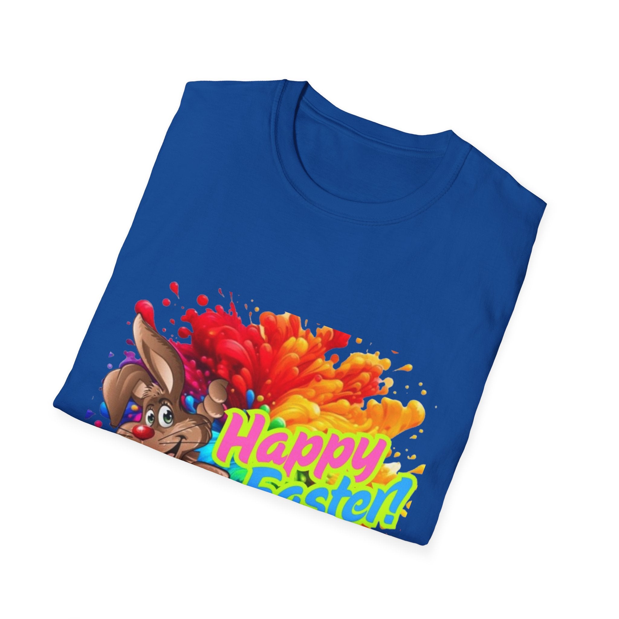 Happy Easter Bunny Unisex Softstyle T-Shirt