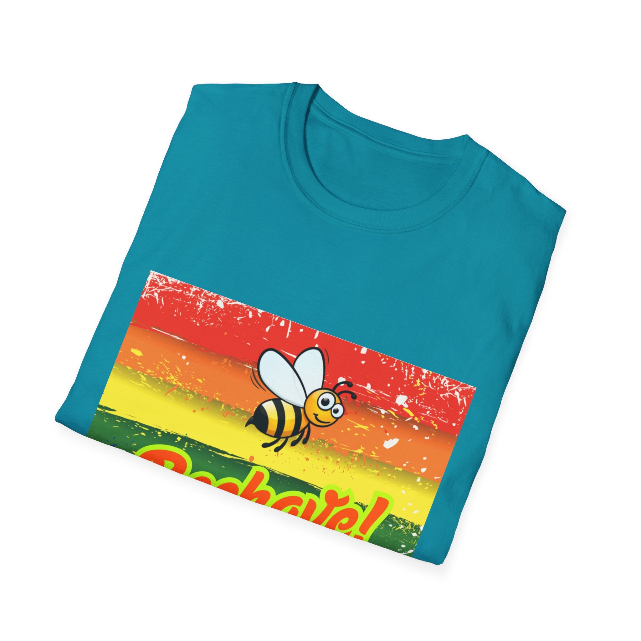 Beehave Rainbow Unisex Softstyle T-Shirt