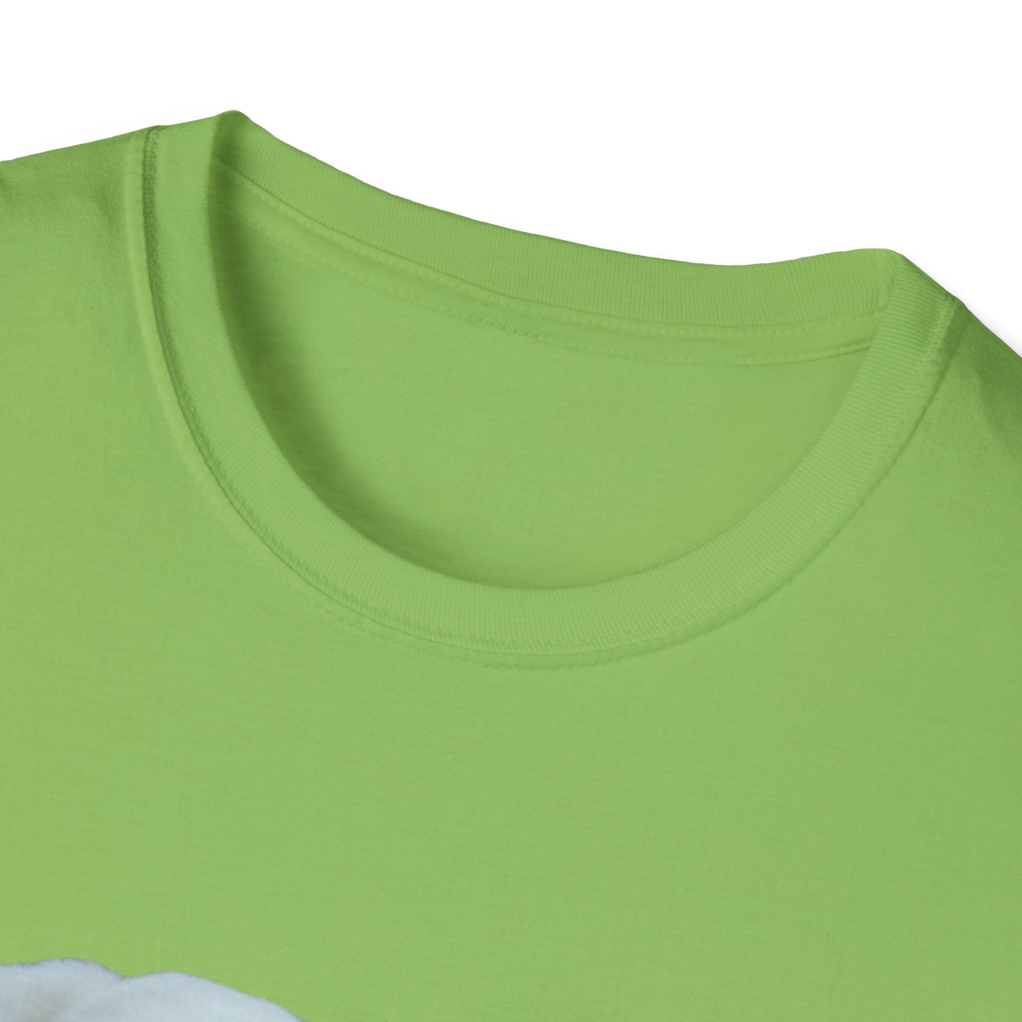 Easter Bunny And His Golden Eggs Unisex Softstyle T-Shirt