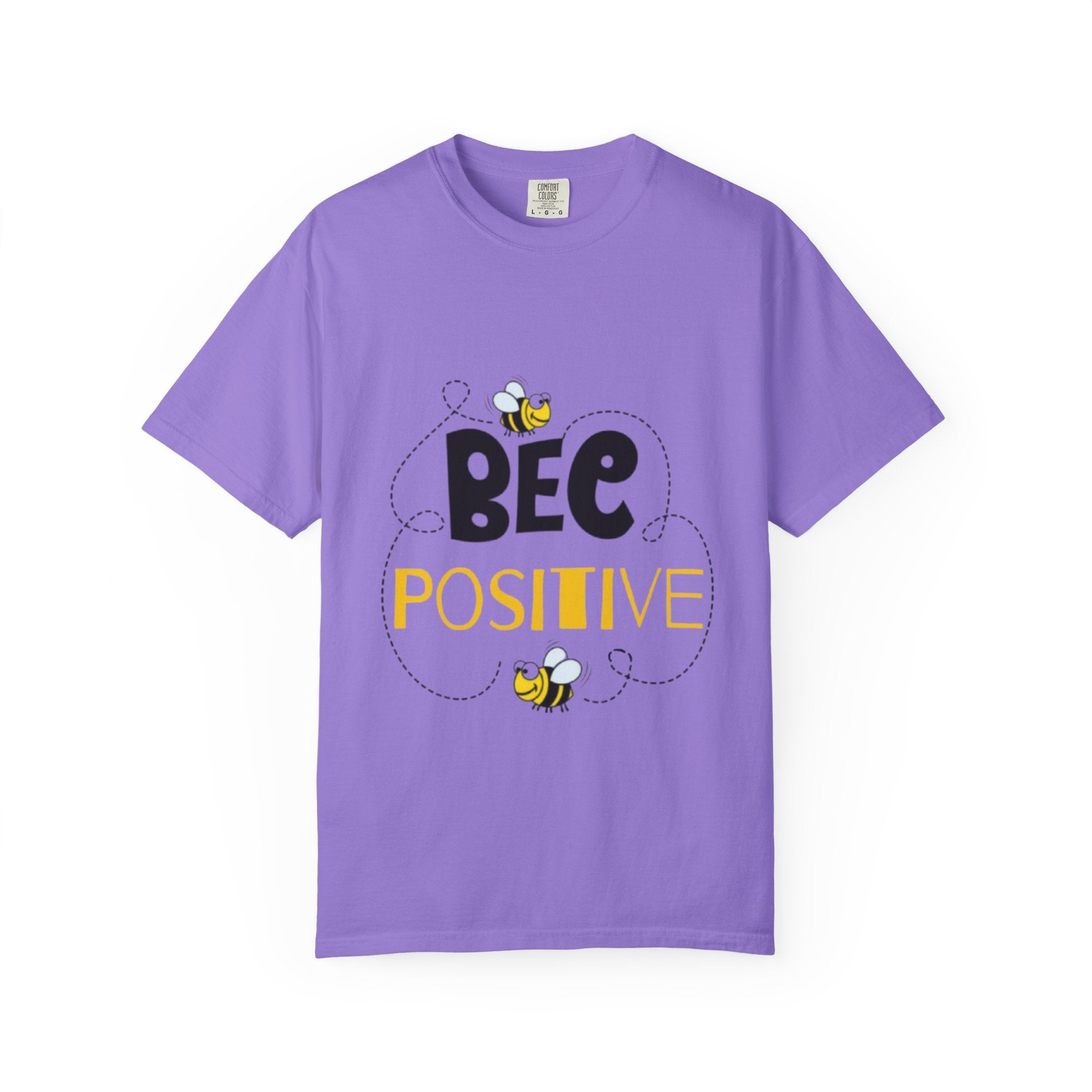 Bee Positive Unisex Garment-Dyed T-Shirt