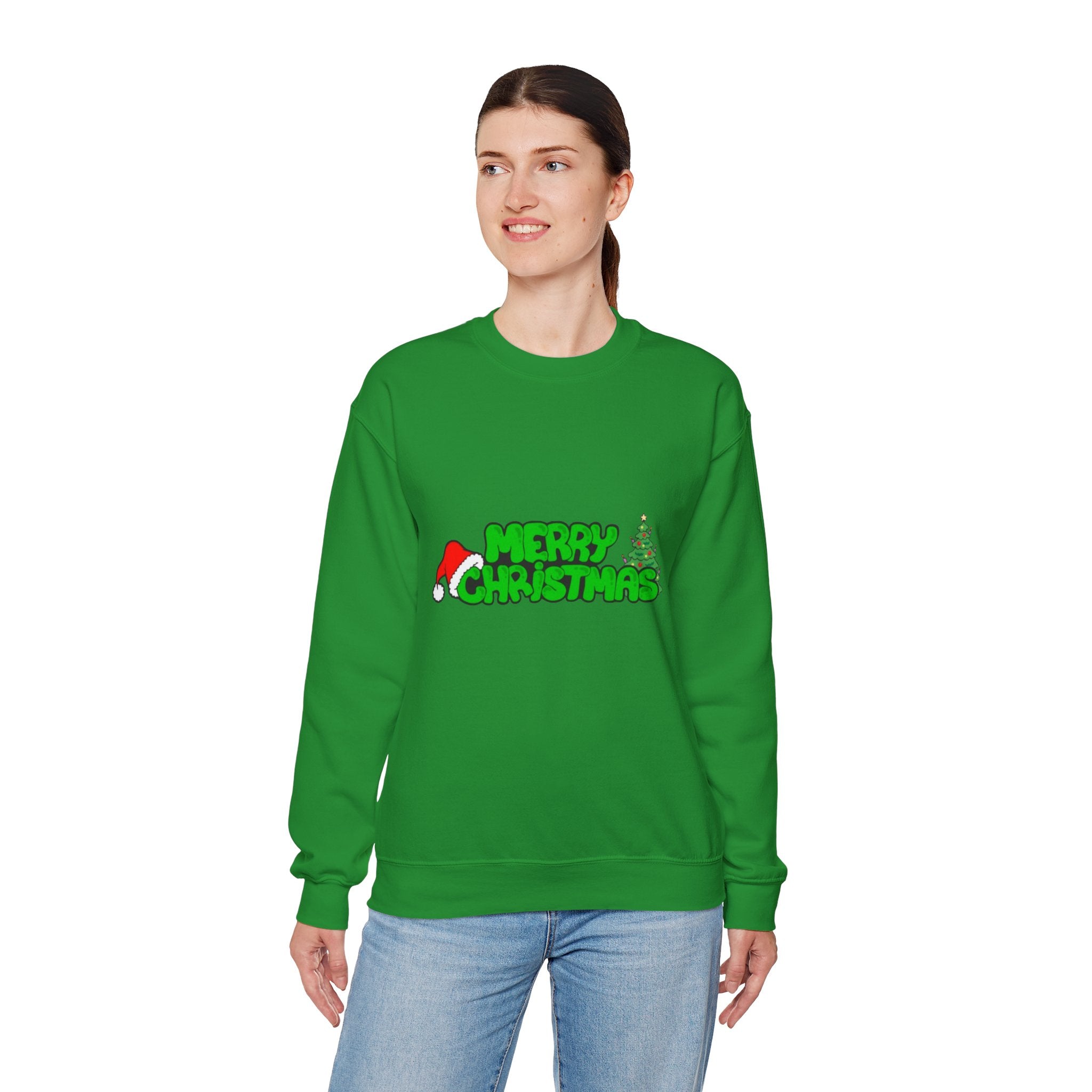 Merry Christmas Unisex Heavy Blend™ Crewneck Sweatshirt