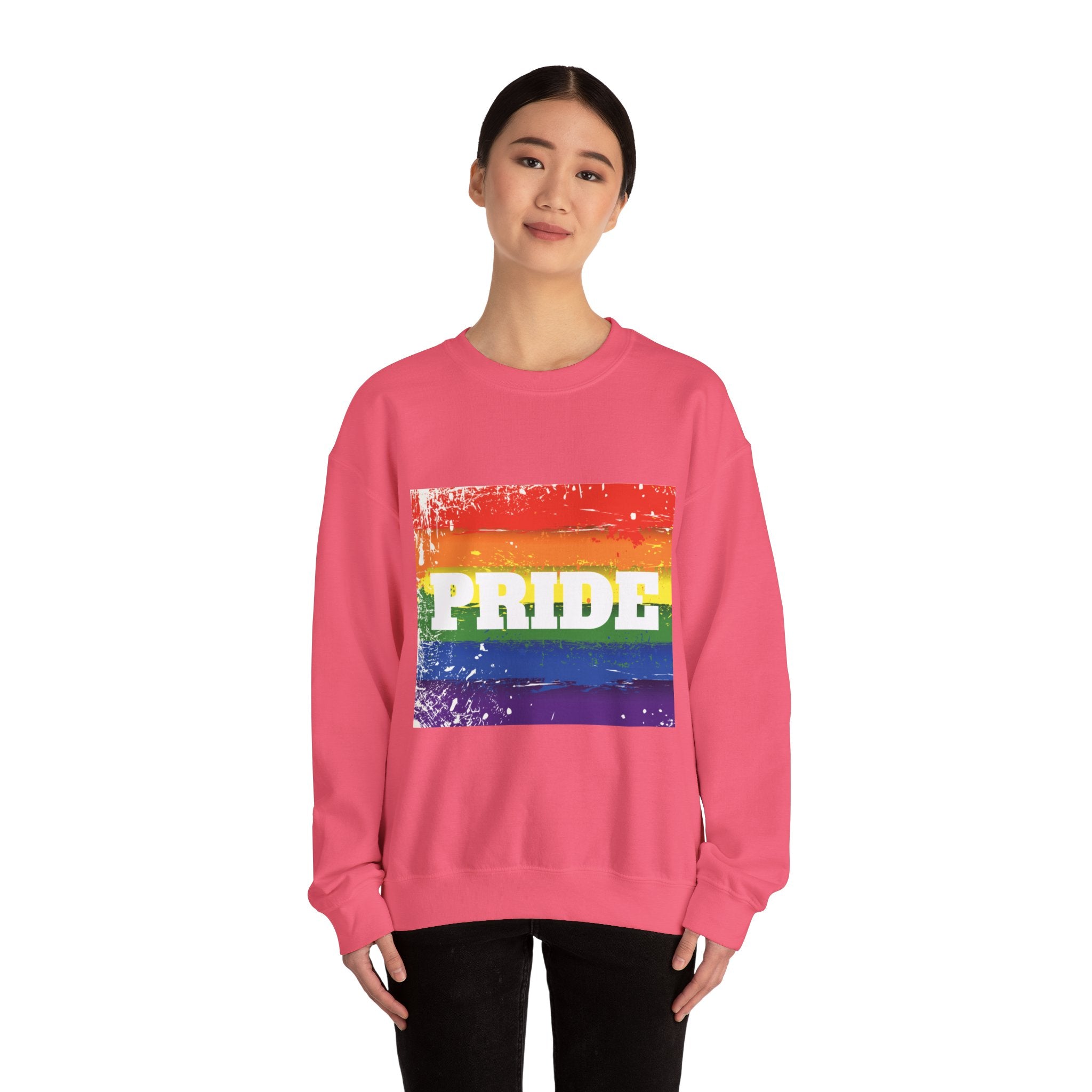 Pride Rainbow Unisex Crewneck Sweatshirt