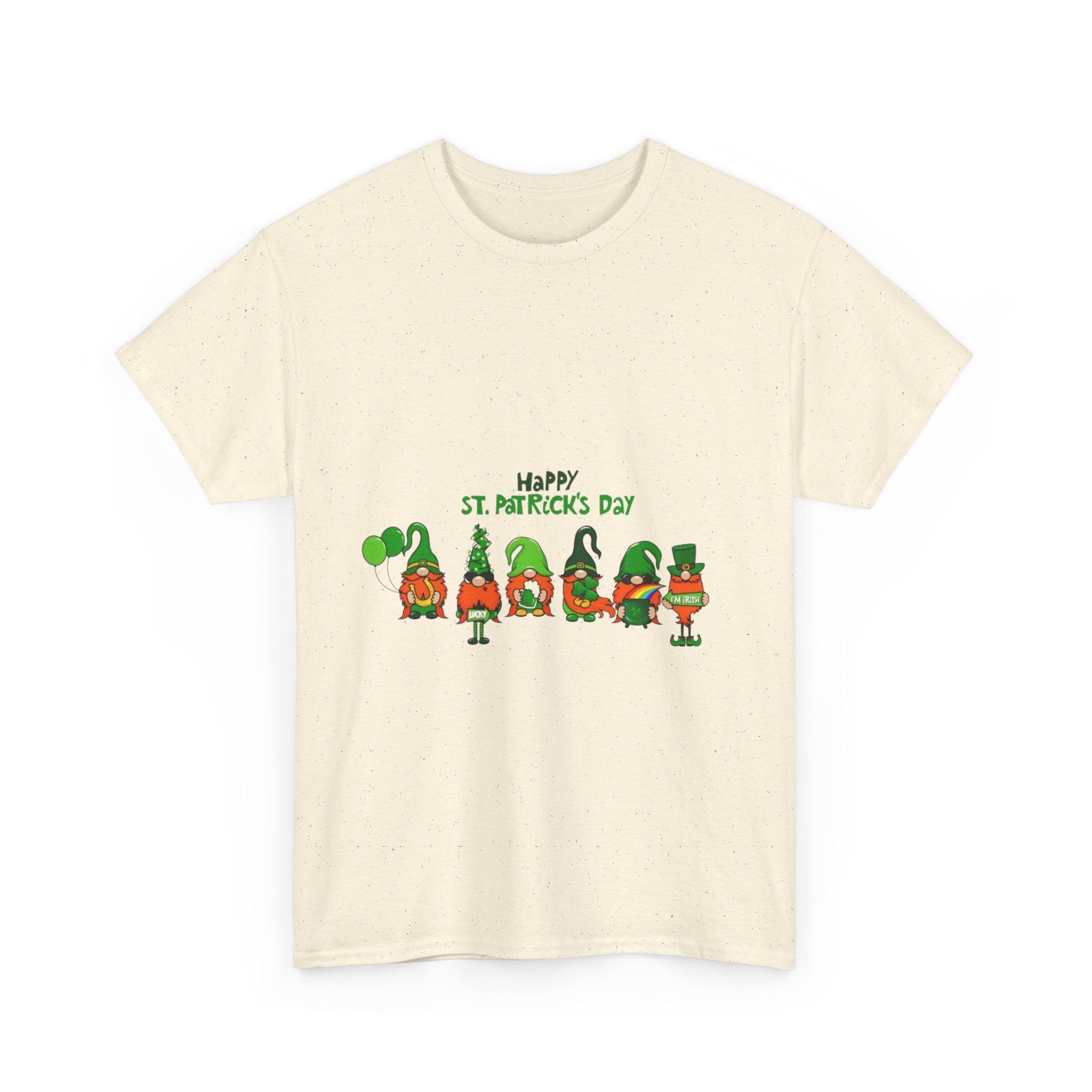Happy St. Patrick's Day Unisex Heavy Cotton T-Shirt