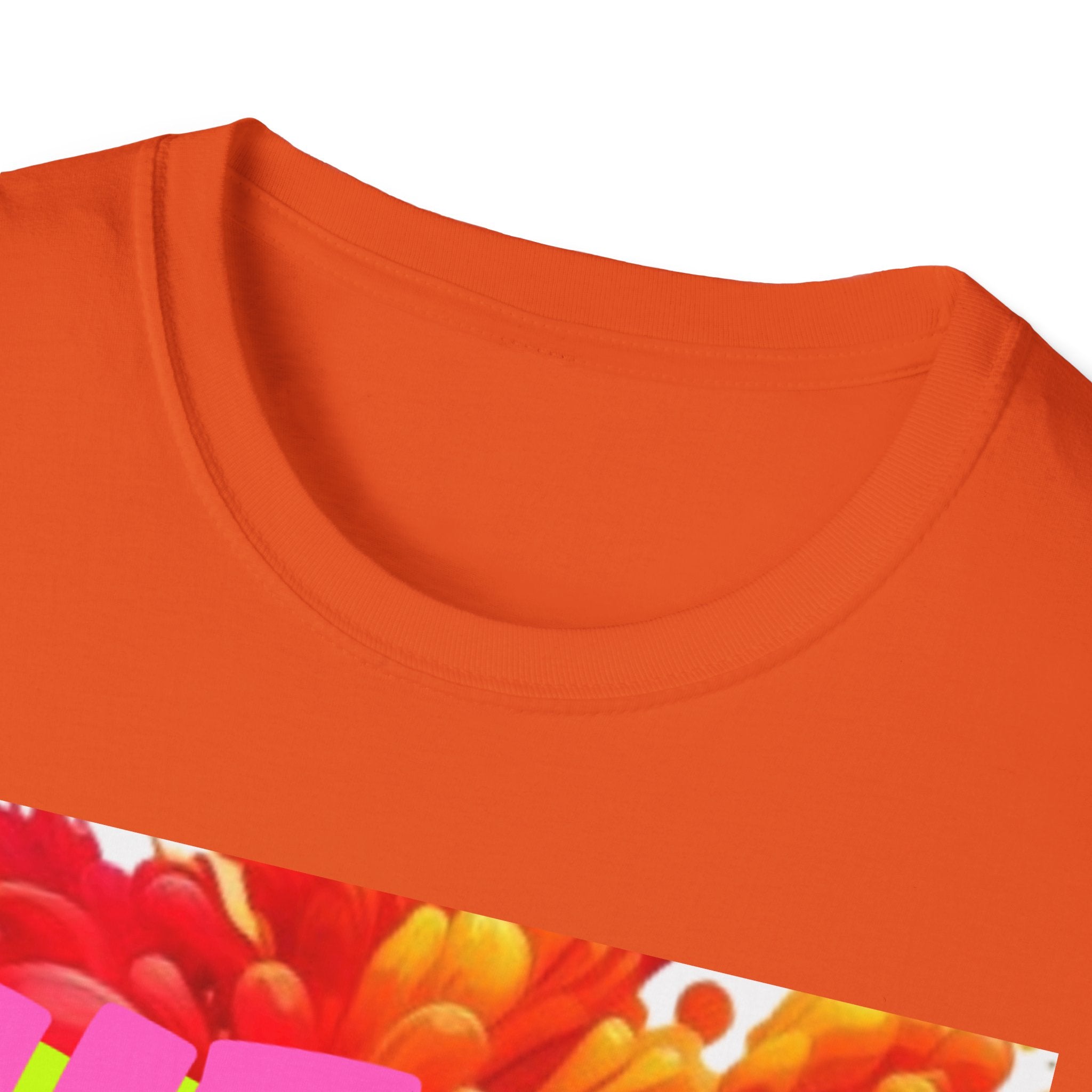 Hey I'm Gay! Heart Unisex Softstyle T-Shirt