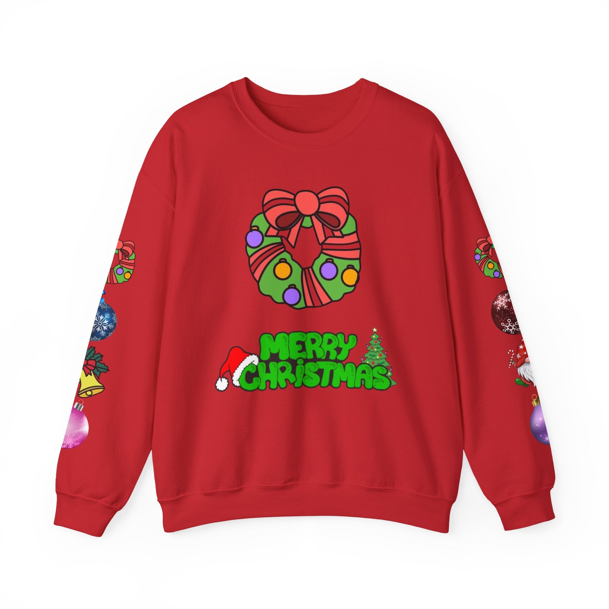Festive Not-So-Ugly Christmas Unisex Heavy Blend™ Crewneck Sweatshirt