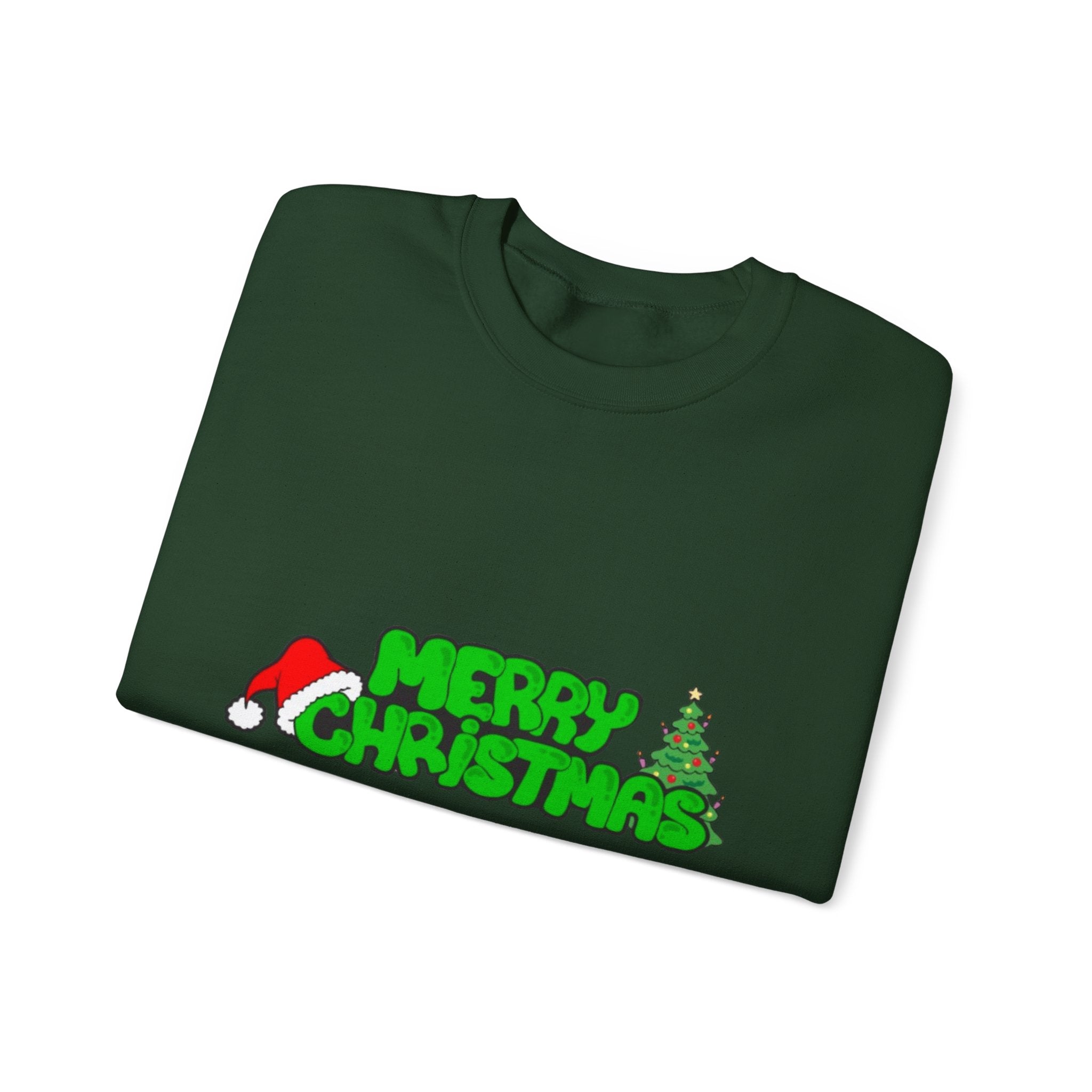 Merry Christmas Unisex Heavy Blend™ Crewneck Sweatshirt