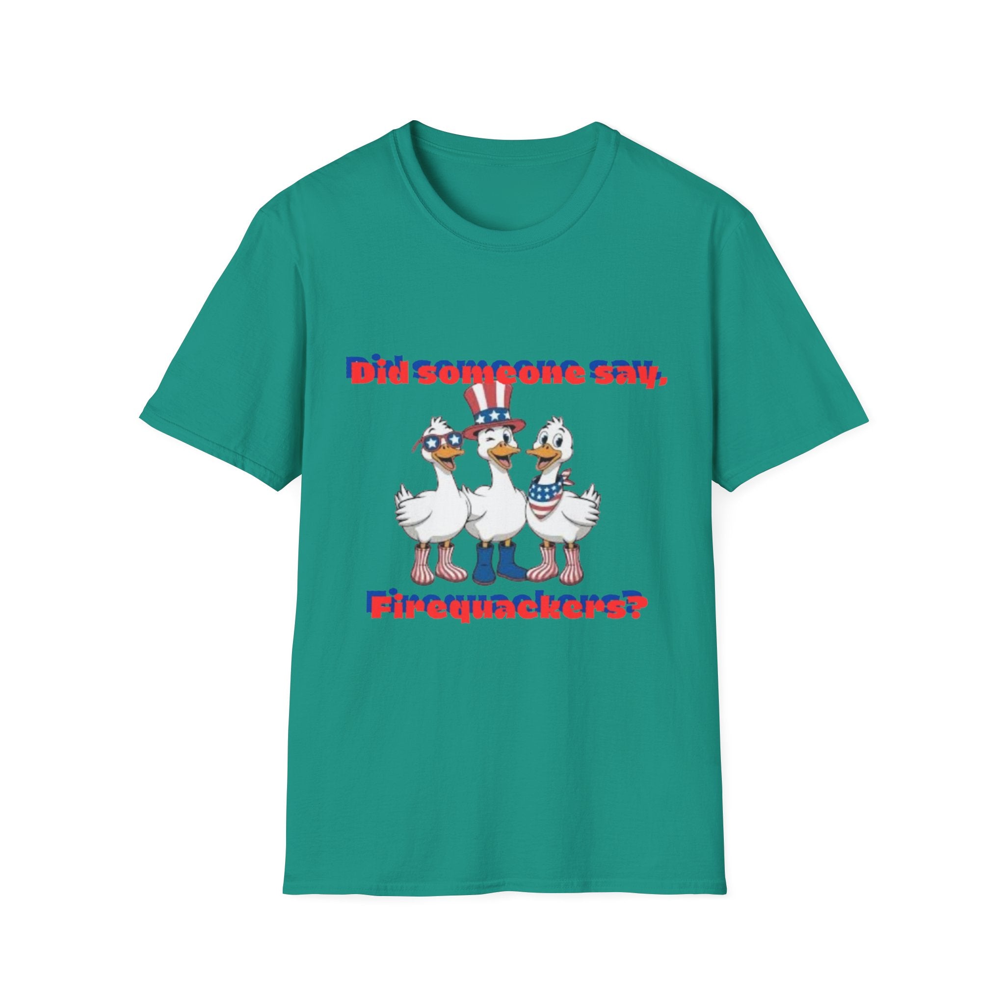 Firequackers Unisex Softstyle T-Shirt