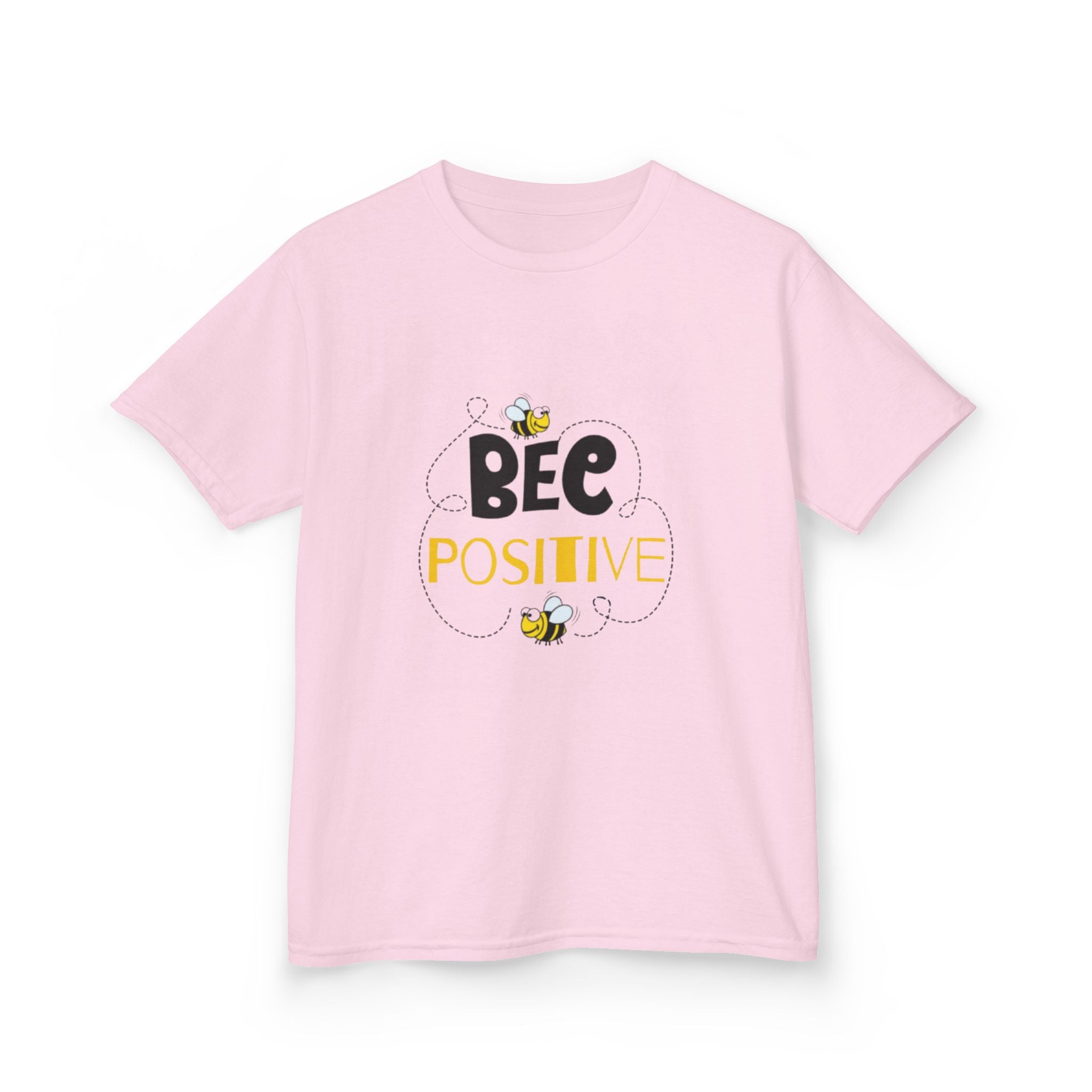 Bee Positive Kids Heavy Cotton T-Shirt
