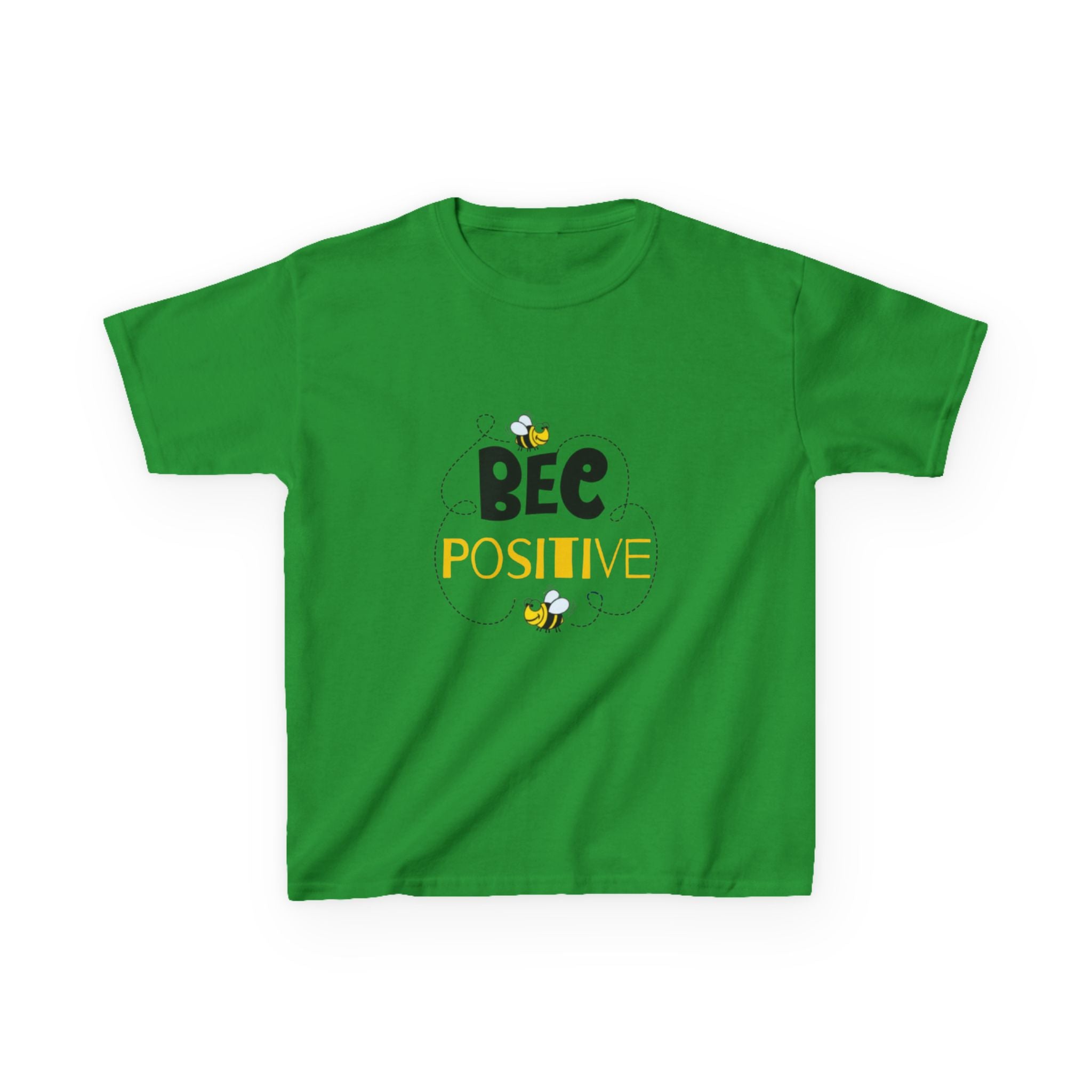 Bee Positive Kids Heavy Cotton T-Shirt