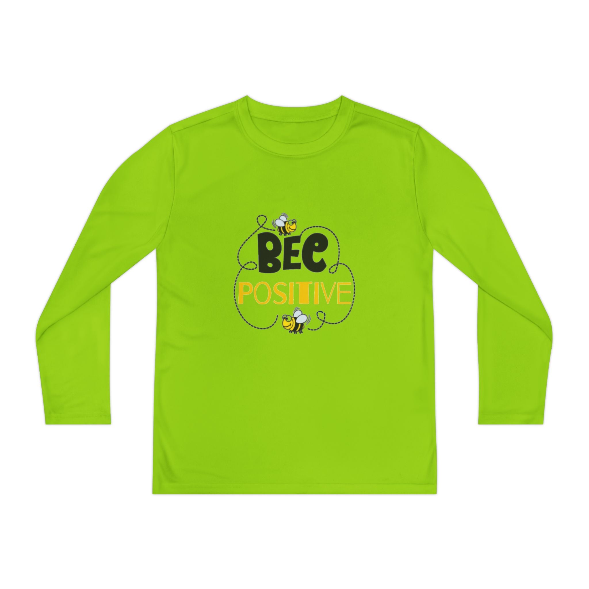 Bee Positive Youth Long Sleeve Competitor Tee