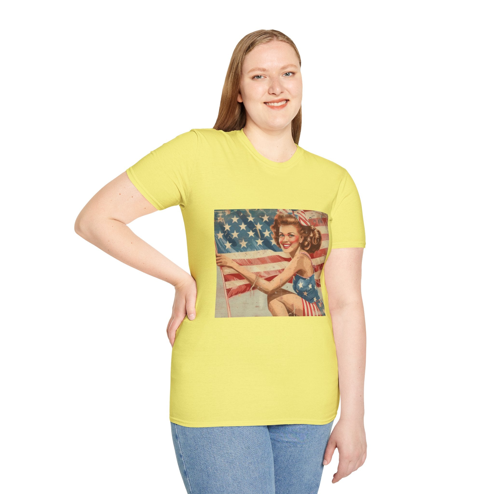 Vintage Americana Unisex Softstyle T-Shirt