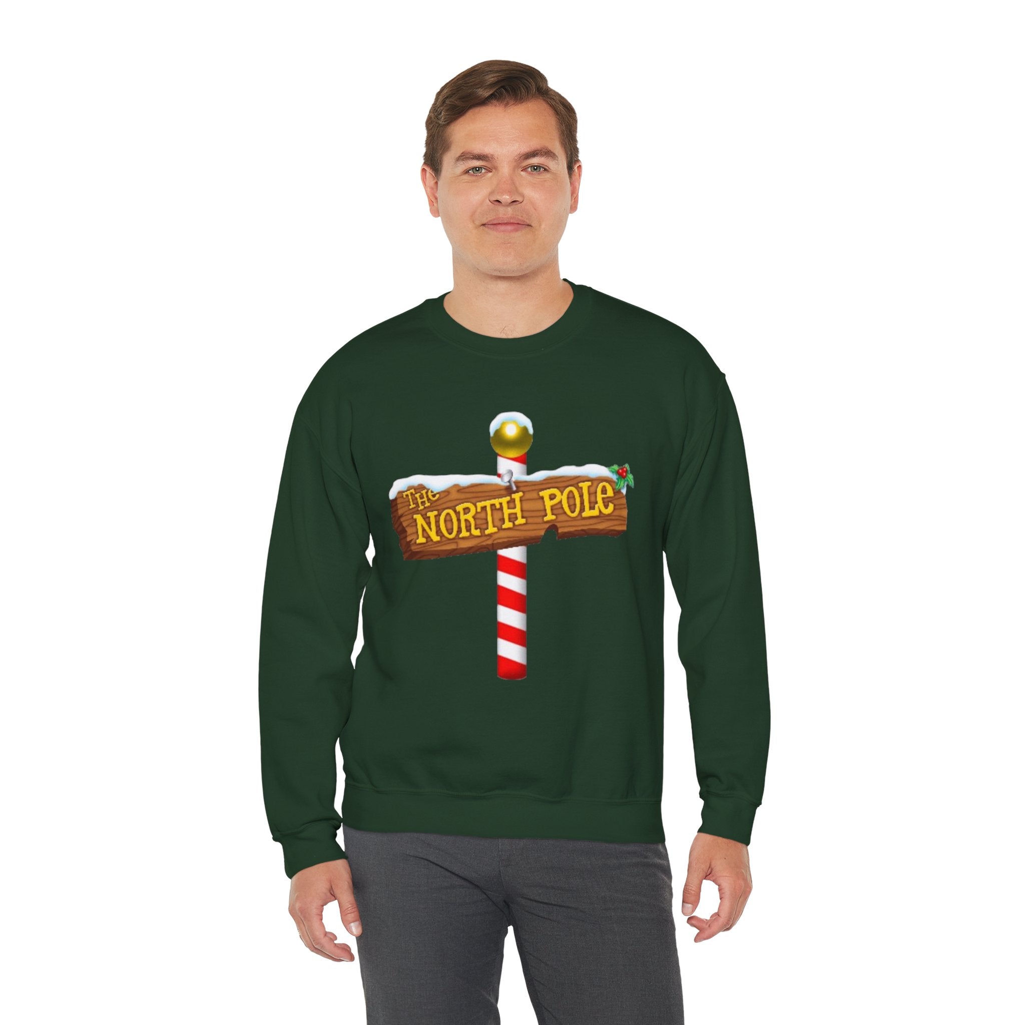 North Pole Unisex Heavy Blend™ Crewneck Sweatshirt