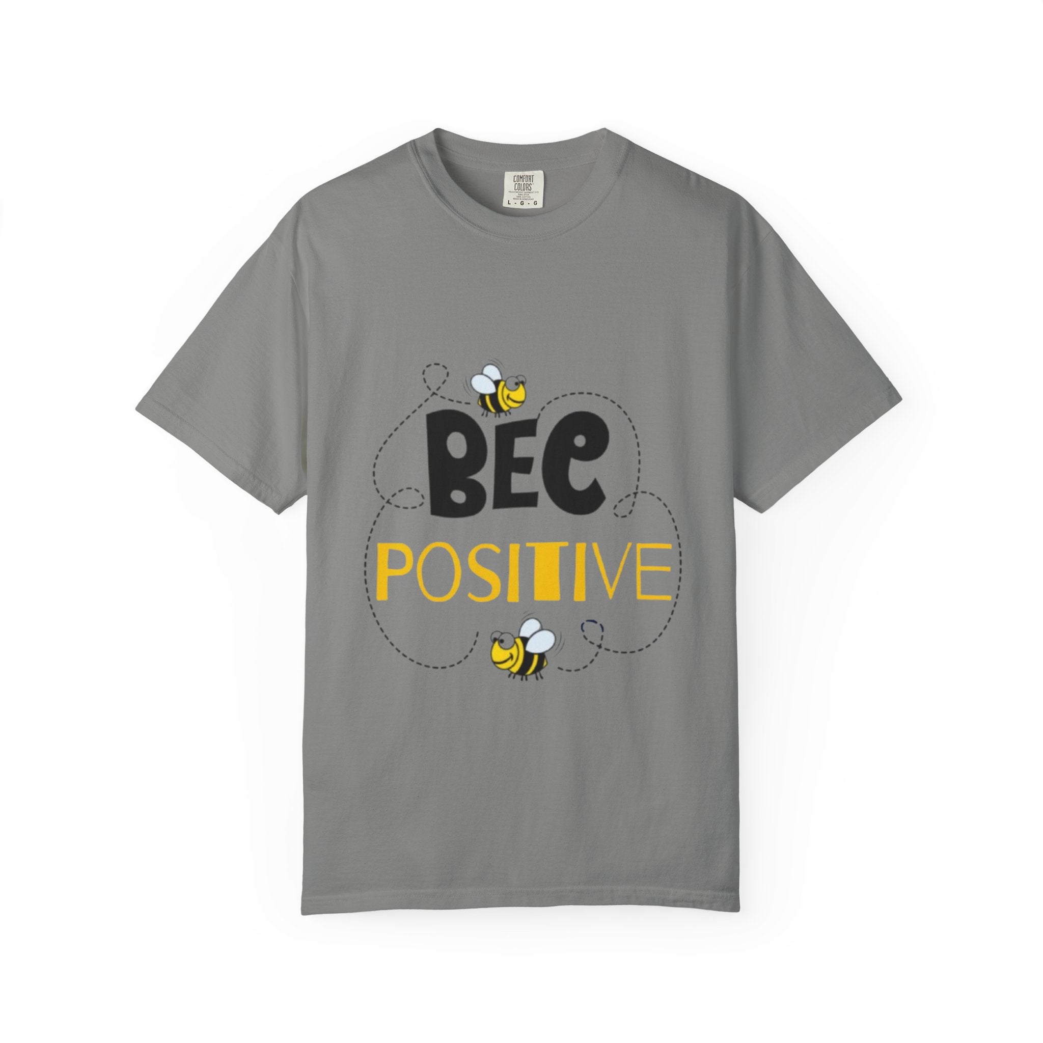 Bee Positive Unisex Garment-Dyed T-Shirt