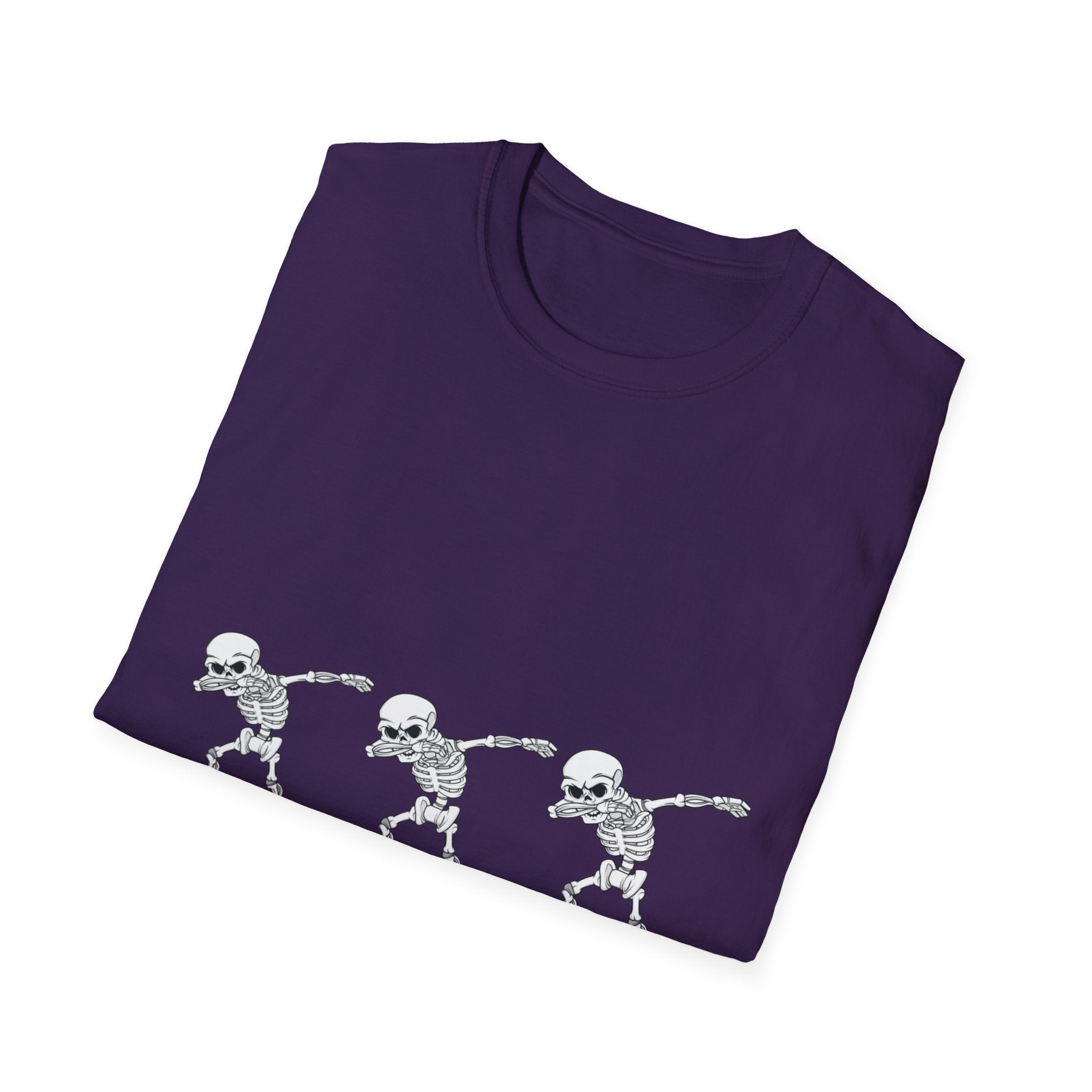 Dabbing Skeleton Dance Unisex Softstyle T-Shirt
