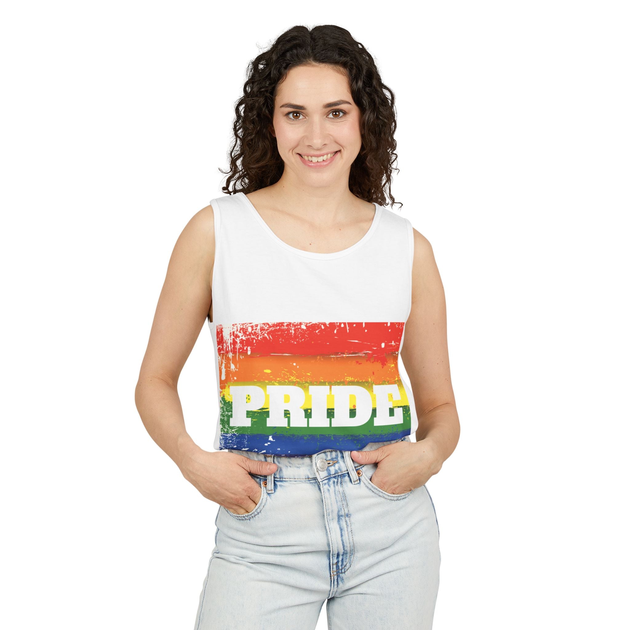 Pride Garment-Dyed Unisex Tank Top