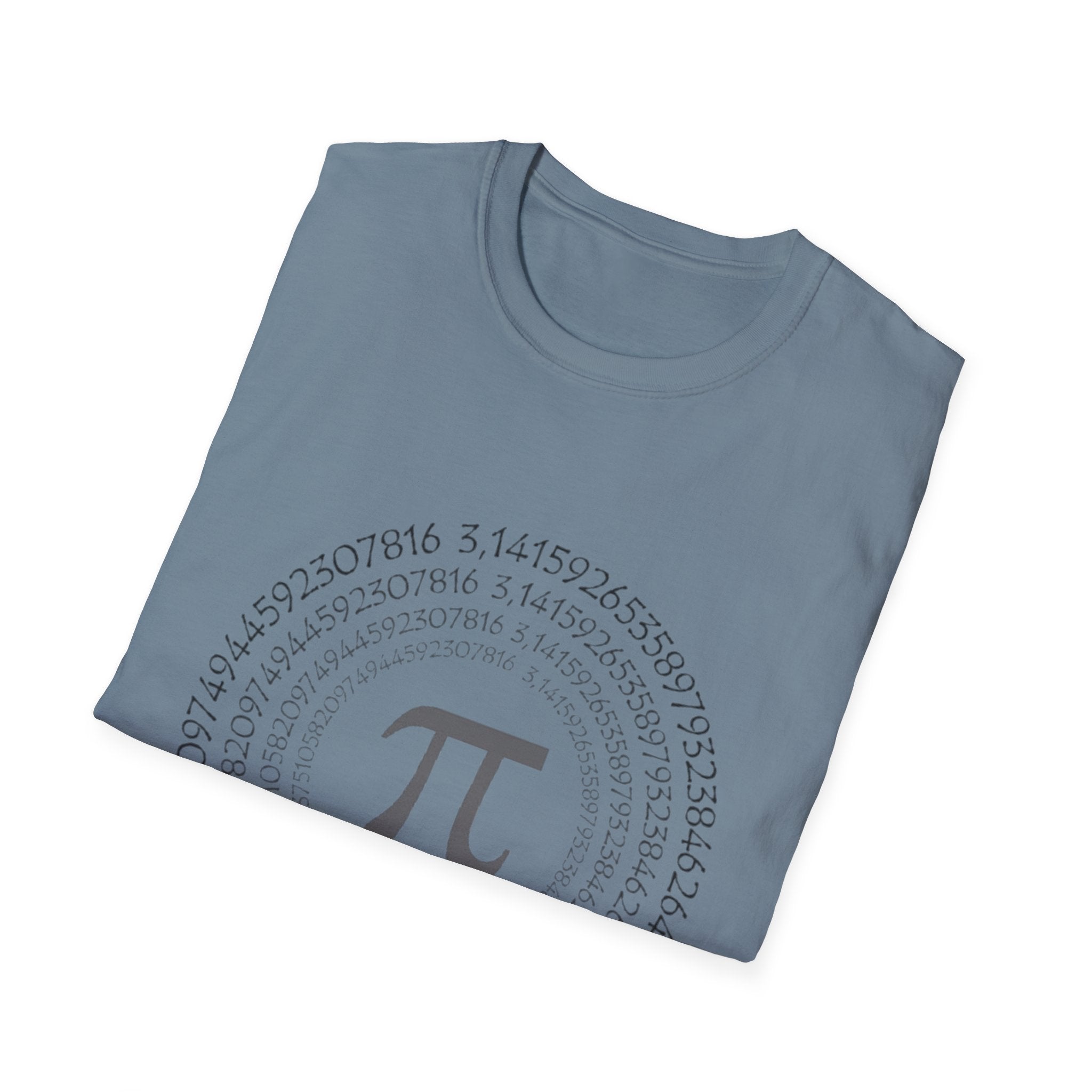 Pi Day Themed Unisex Softstyle T-Shirt